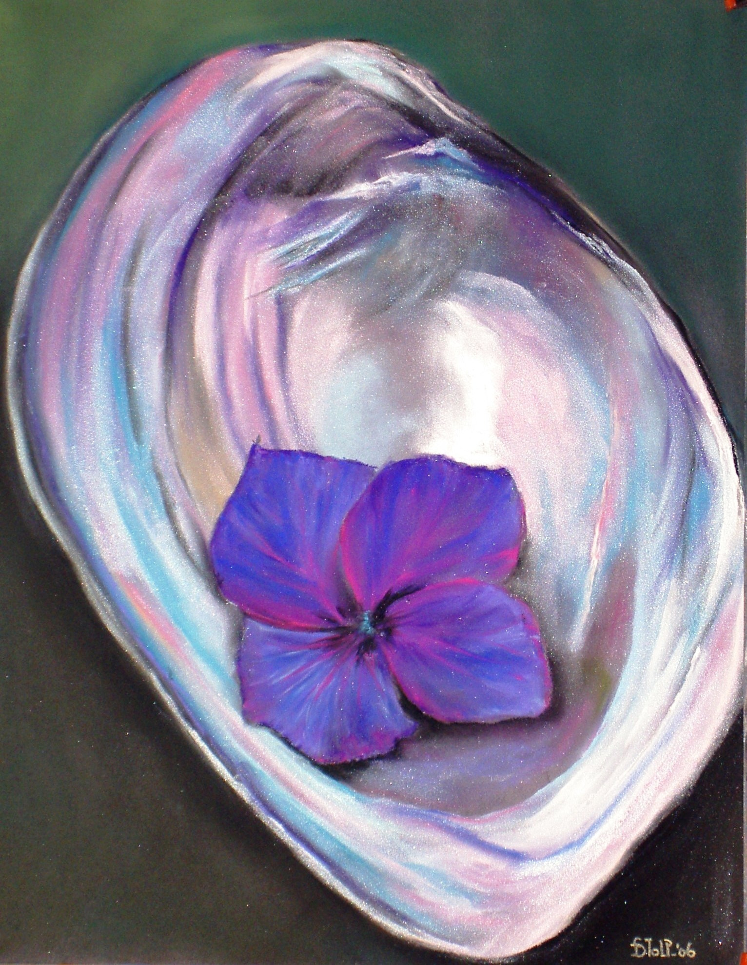 KONICA MINOLTA DiMAGE G400 sample photo. Painted with softpastel photography