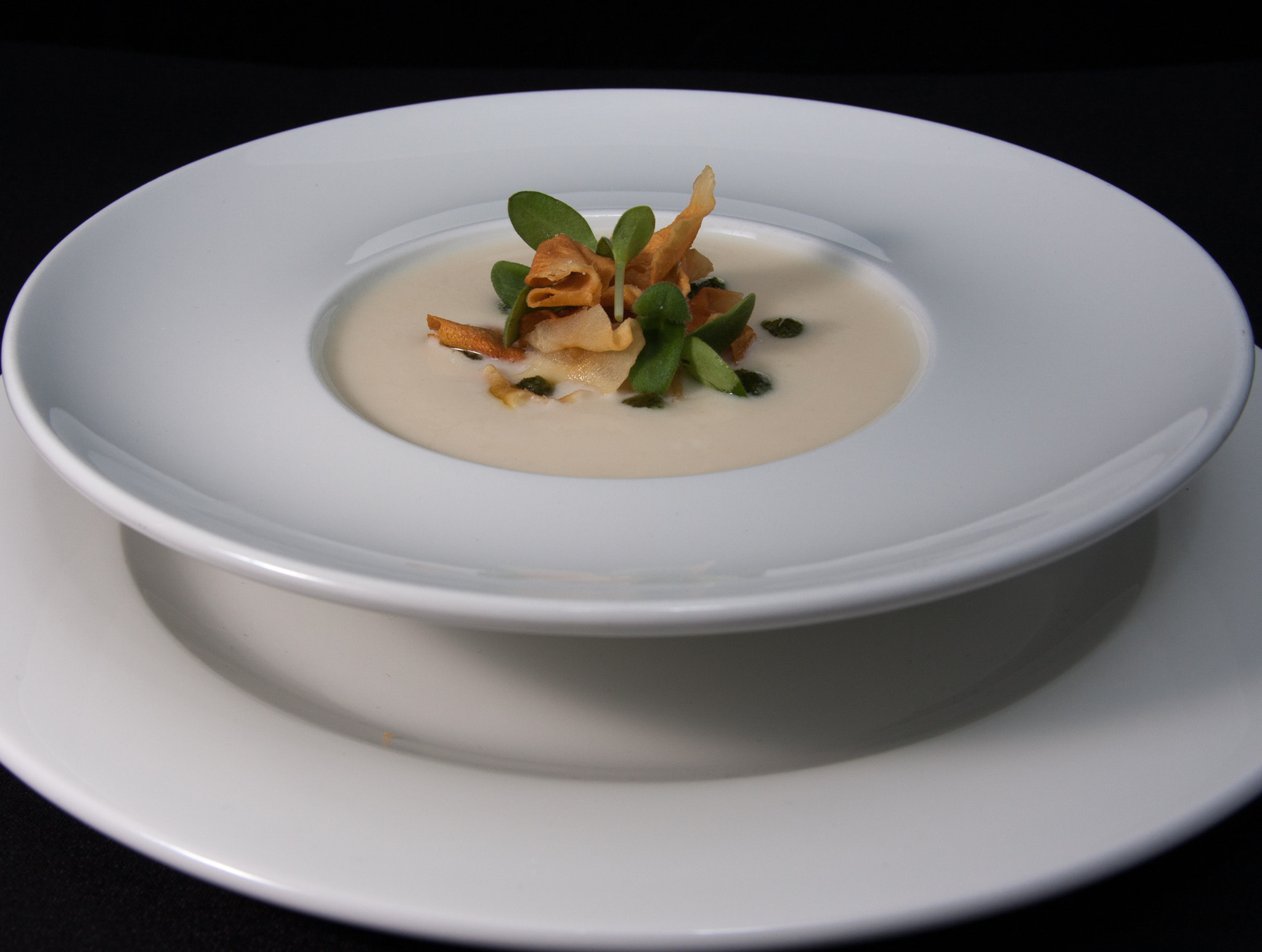 Canon EOS 40D sample photo. Artichoke soup photography