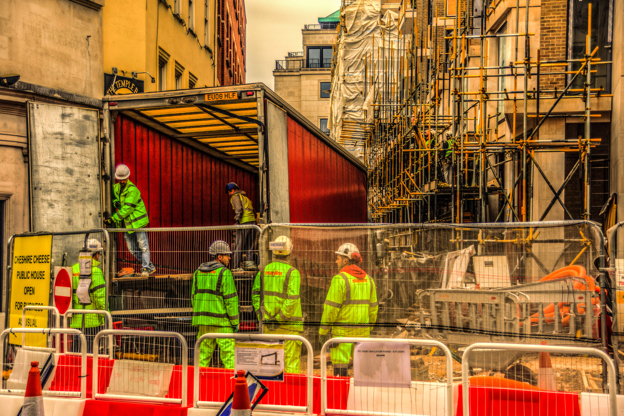 Sony SLT-A65 (SLT-A65V) sample photo. Construction photography