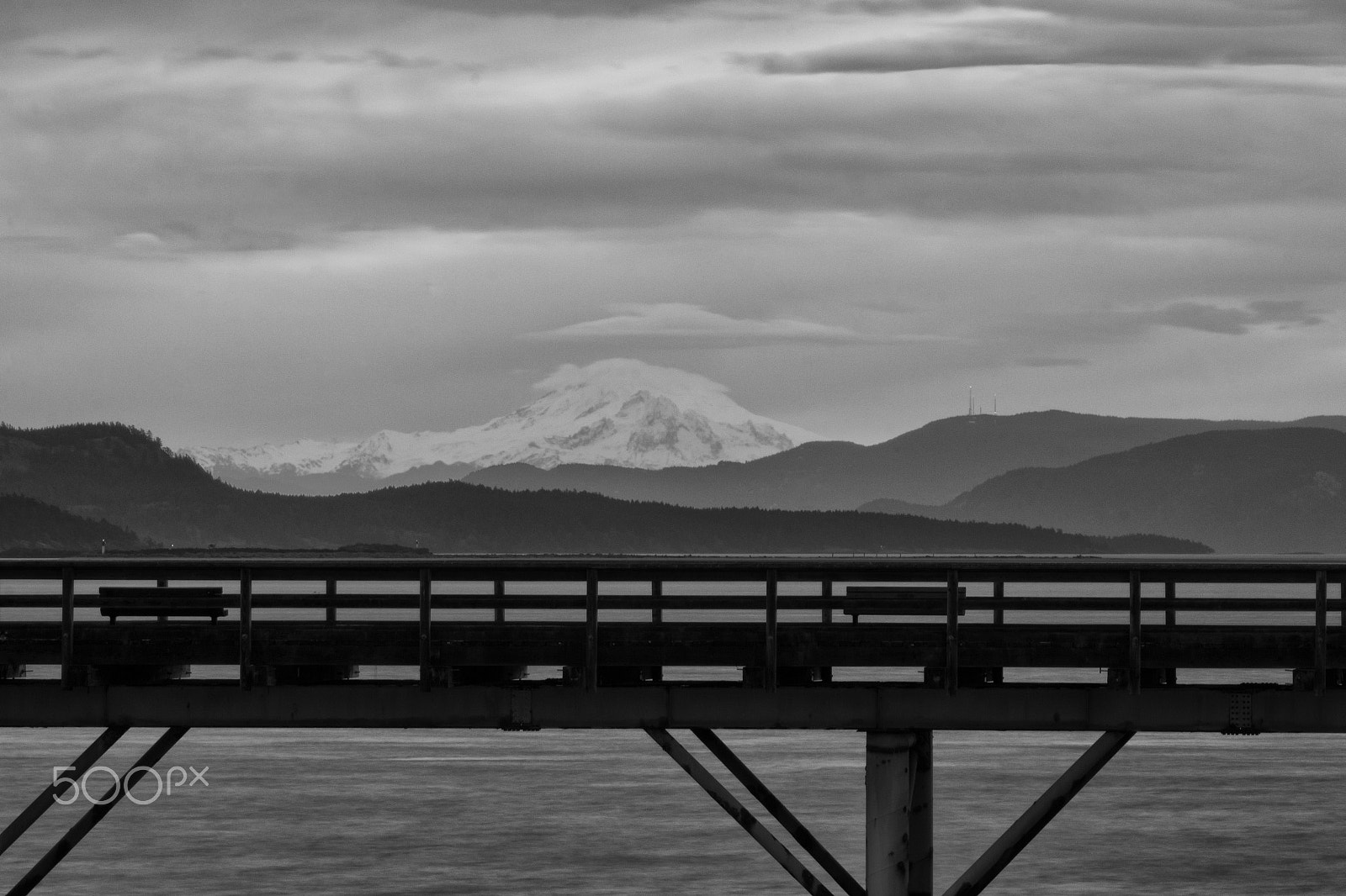 Canon EF 75-300mm f/4-5.6 USM sample photo. Baker in black and white photography