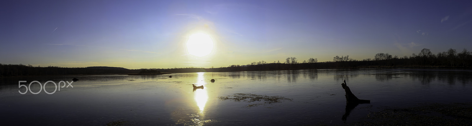 Canon EF 28-90mm f/4-5.6 sample photo. Winter sunset photography