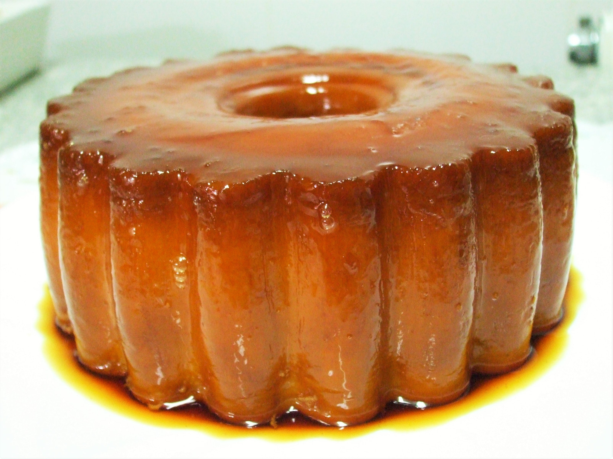 Fujifilm FinePix A820 sample photo. Homemade egg pudding photography