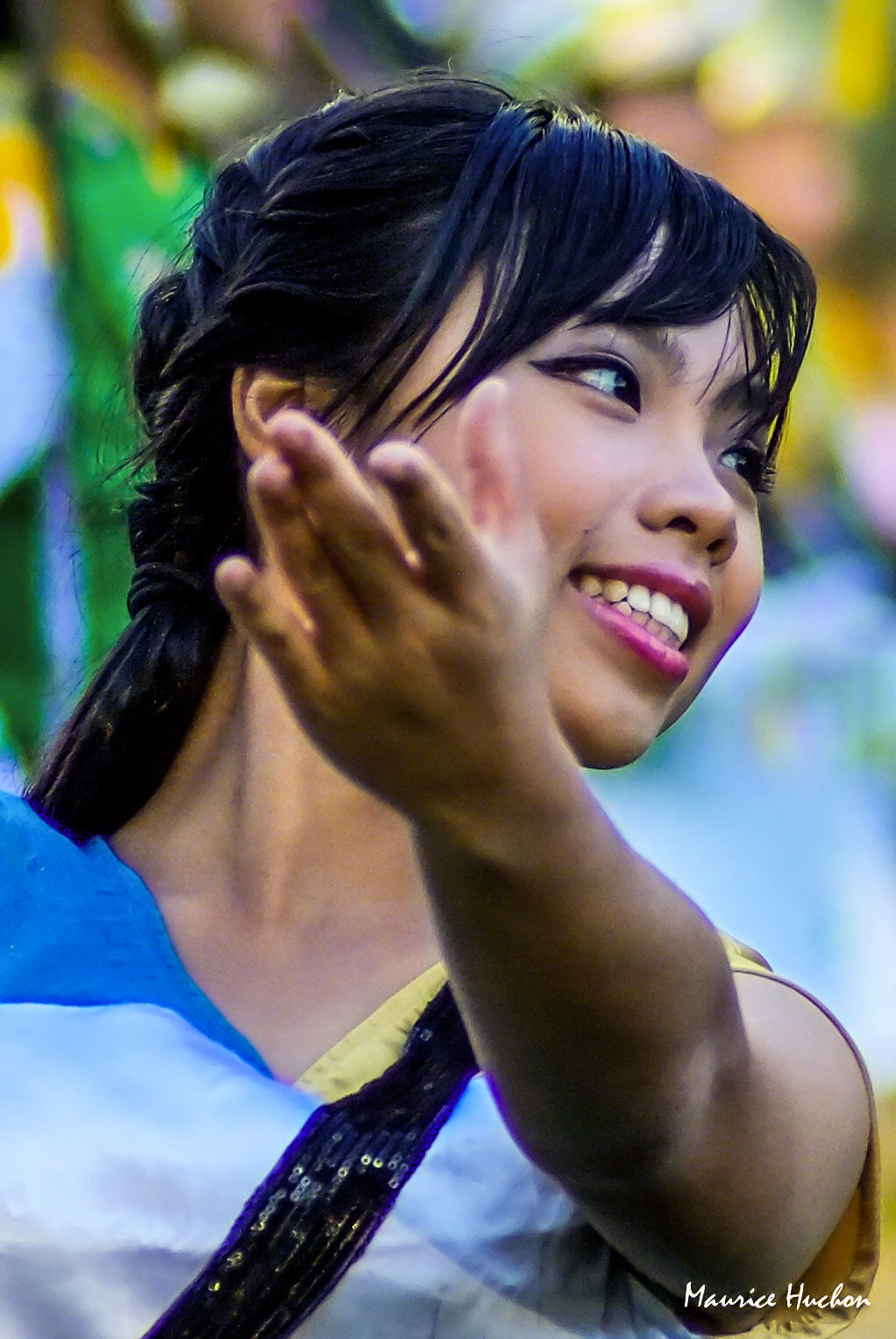 Tamron AF 70-300mm F4-5.6 Di LD Macro sample photo. Danseuse thaïlandaise (paris) photography