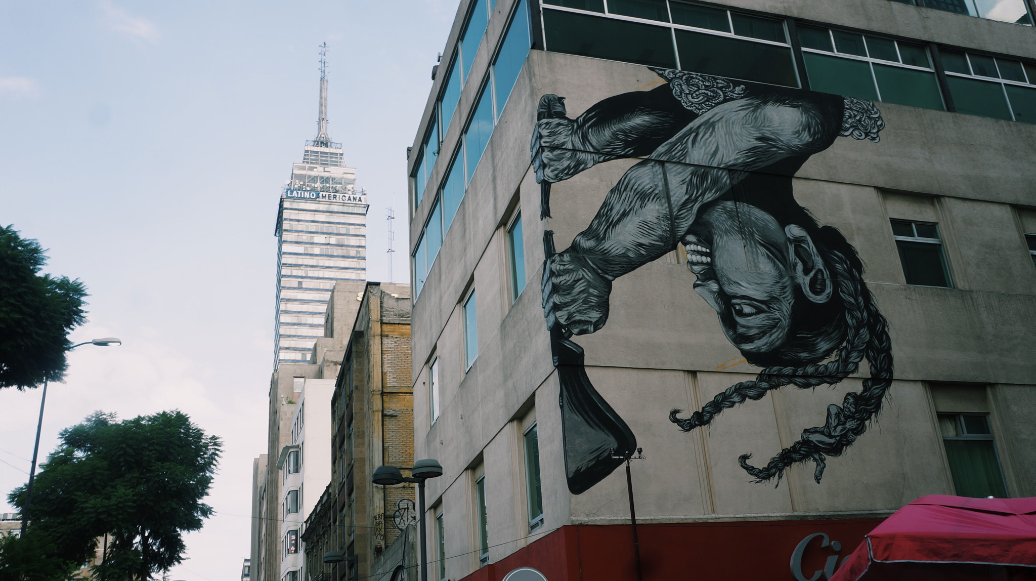 Tamron 18-200mm F3.5-6.3 Di III VC sample photo. Av.juarez-dolores mural | mexico city photography
