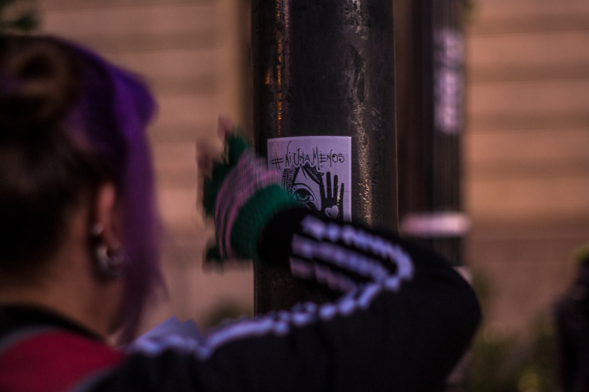 Sony SLT-A58 + Minolta AF 50mm F1.7 sample photo. #niunamenos. photography