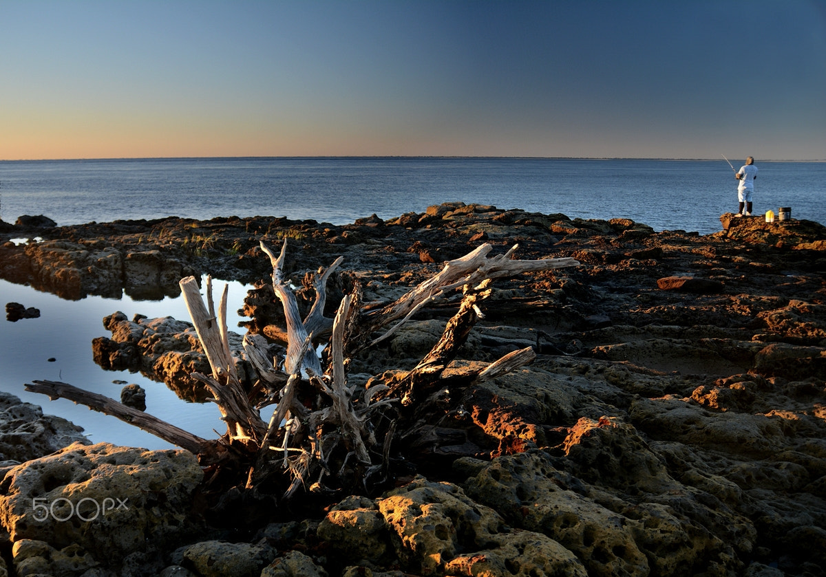 Sigma 18-50mm F2.8 EX DC Macro sample photo. Blackrock beach at sunrise photography