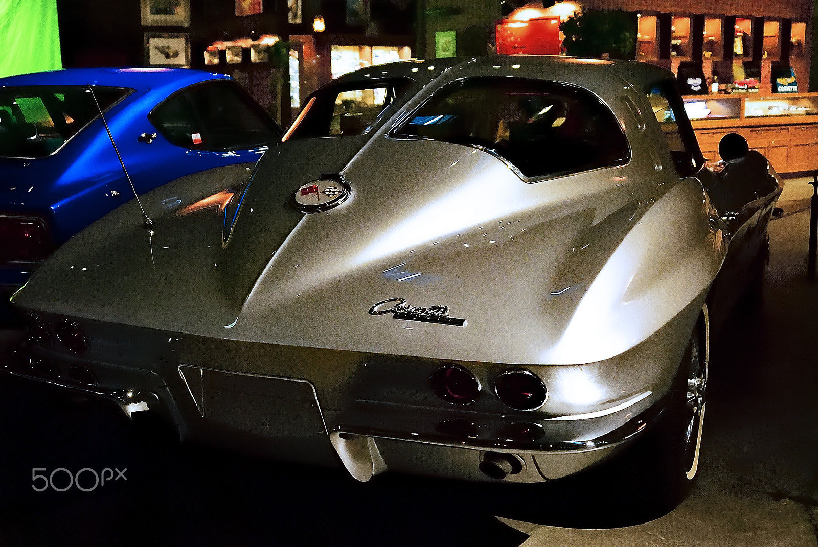 Nikon D200 sample photo. Chevrolet corvette stingray photography