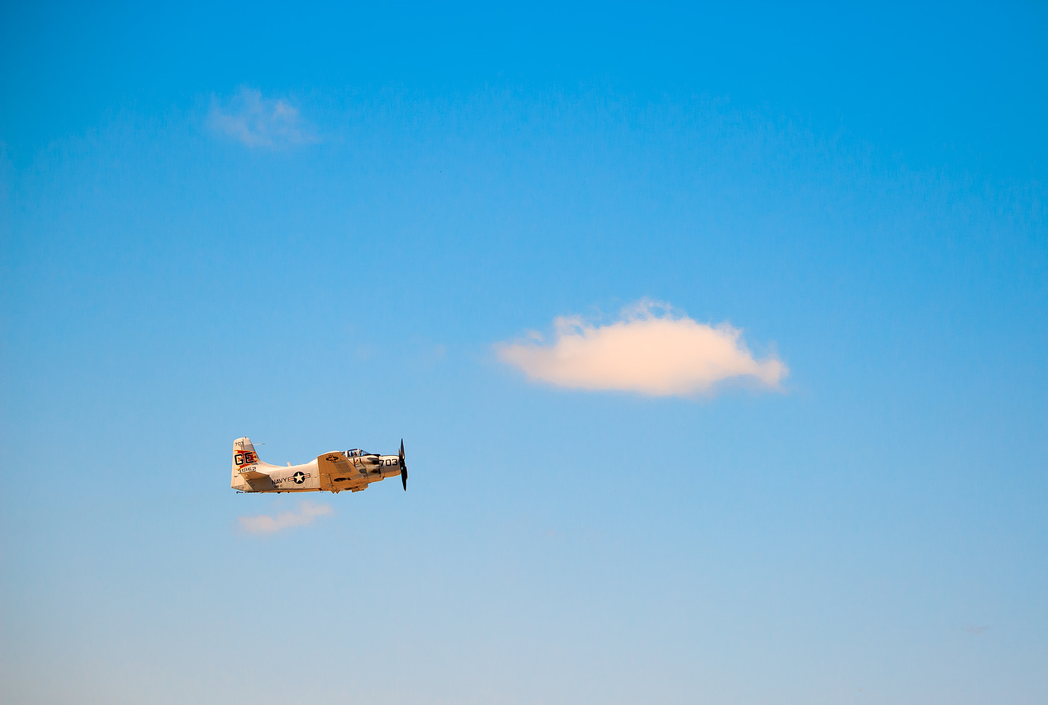Canon EF-S 55-250mm F4-5.6 IS STM sample photo. Vintage flight photography