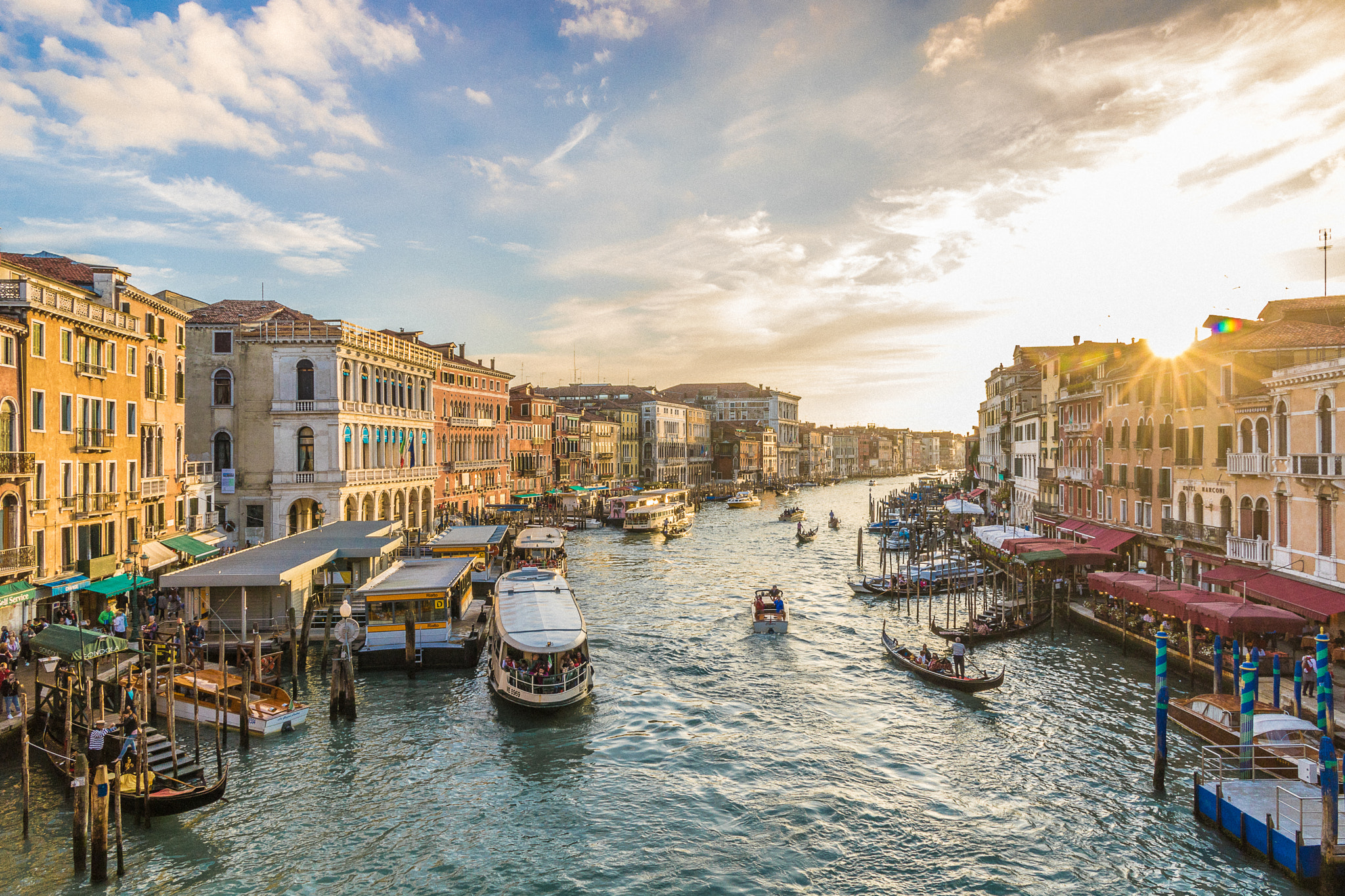 Canon EOS 760D (EOS Rebel T6s / EOS 8000D) sample photo. Sunset in venice ii photography