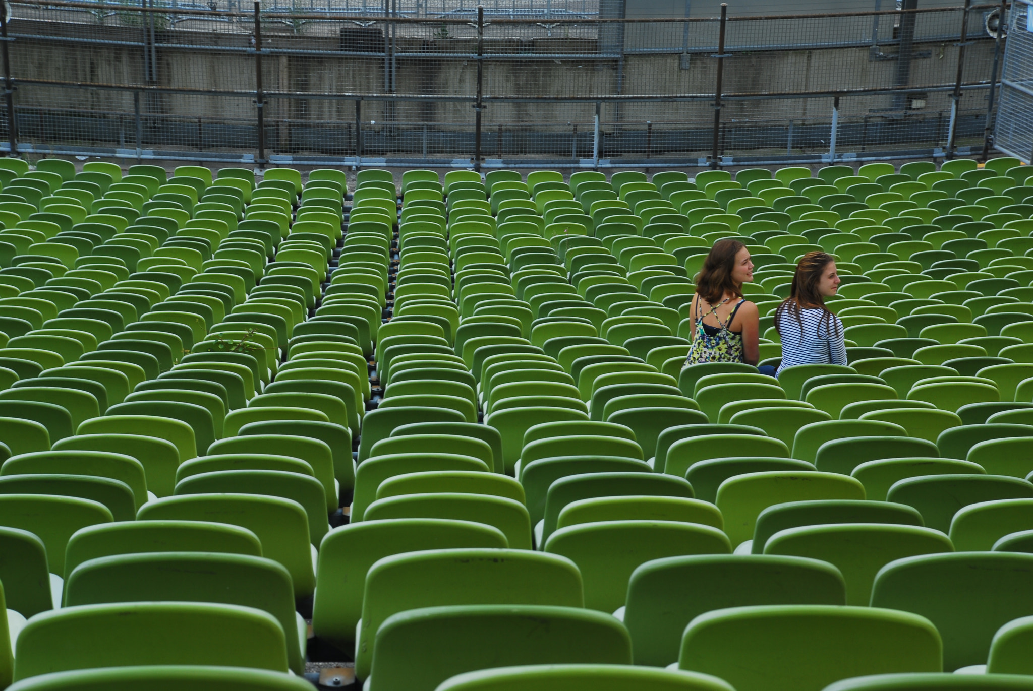Nikon D200 sample photo. Stadium photography