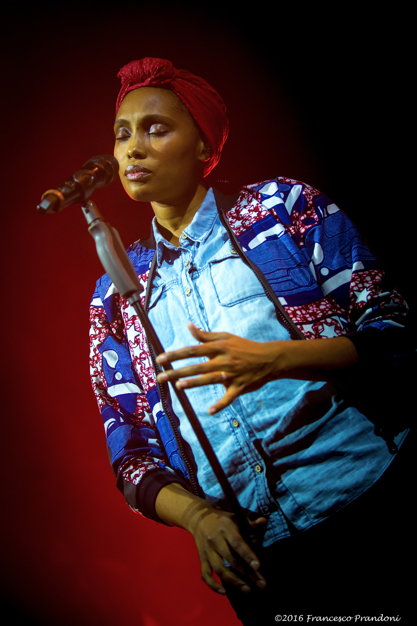 Nikon D5 sample photo. Foto concerto imany milano ottobre prandoni photography