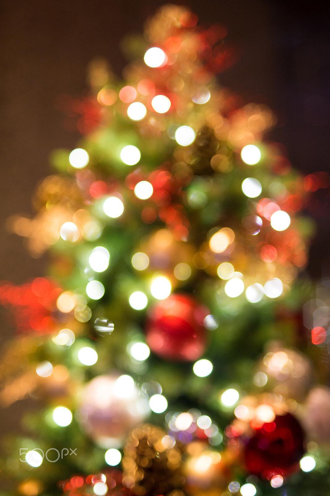 Sigma 50mm F1.4 EX DG HSM sample photo. Abstract christmas background with bokeh light photography