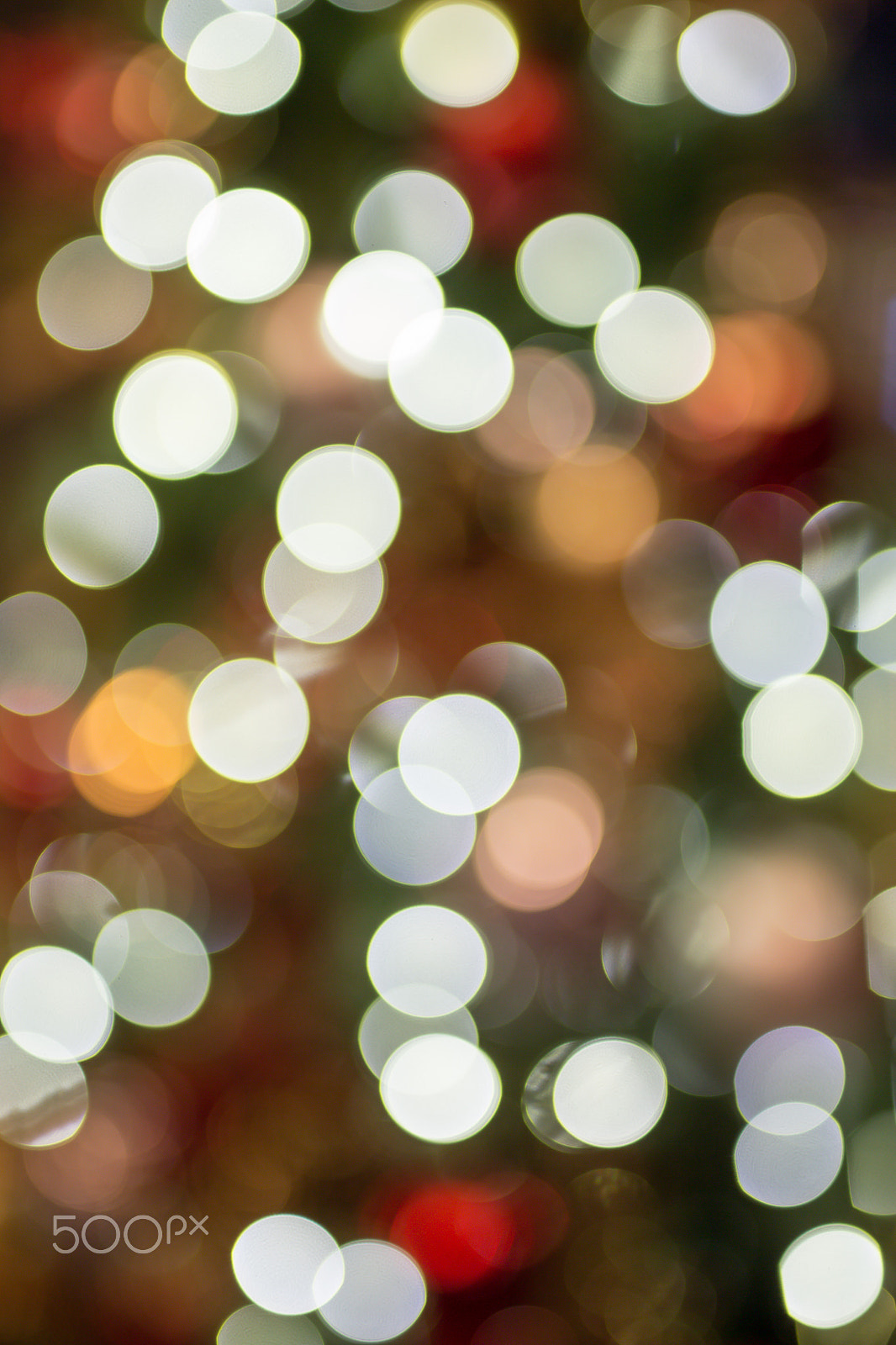 Sigma 50mm F1.4 EX DG HSM sample photo. Abstract christmas background with bokeh light photography