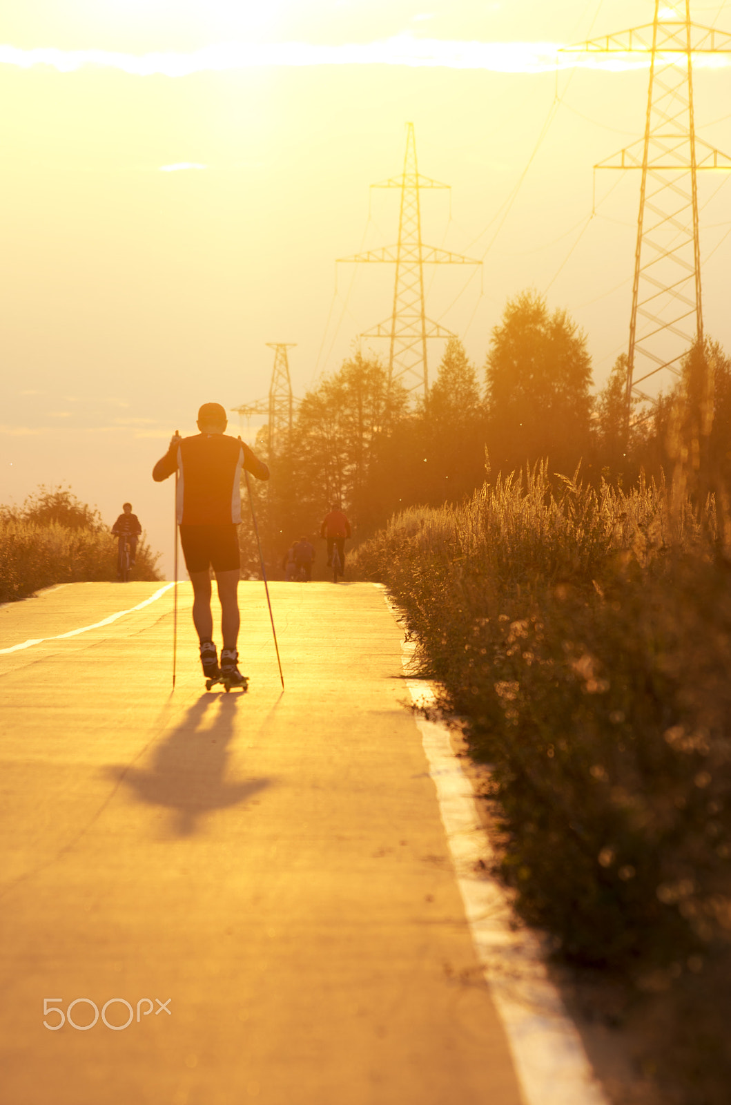 Pentax K-5 + Sigma sample photo. Sunset training photography