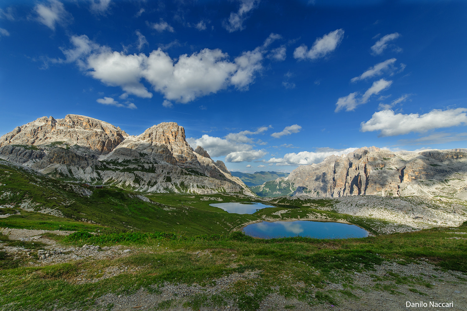 Samyang 14mm F2.8 ED AS IF UMC sample photo. Laghetti dietro il rifugio locatelli alle tre cim photography