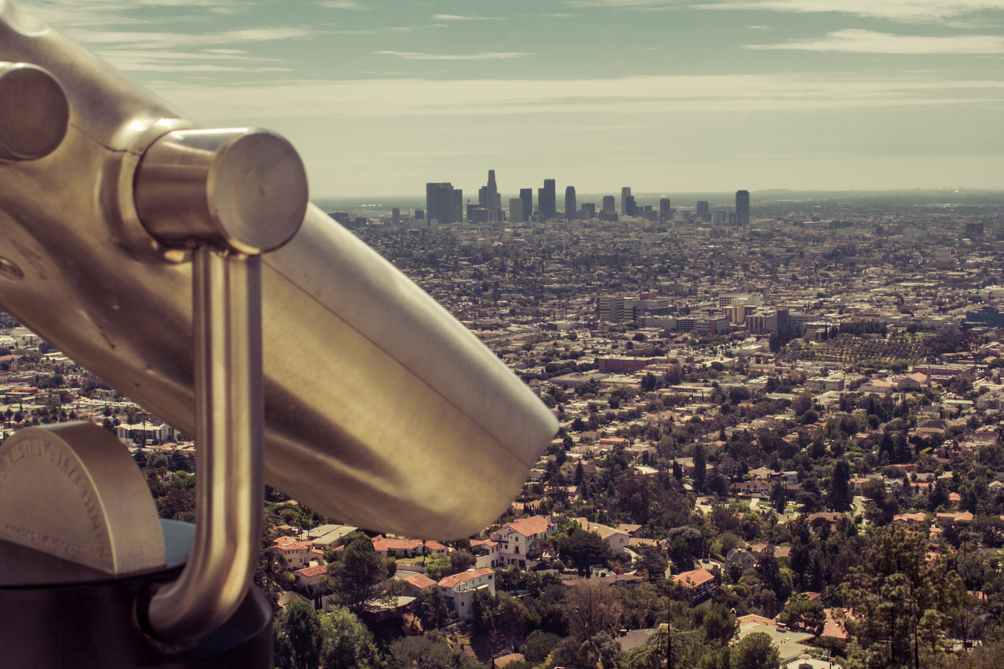 Canon EF 28-70mm f/3.5-4.5 sample photo. Los angeles skyline photography