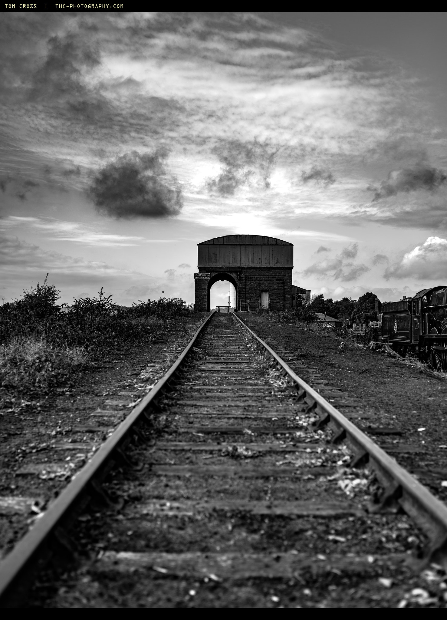 Pentax 645Z sample photo. Disused railway line photography