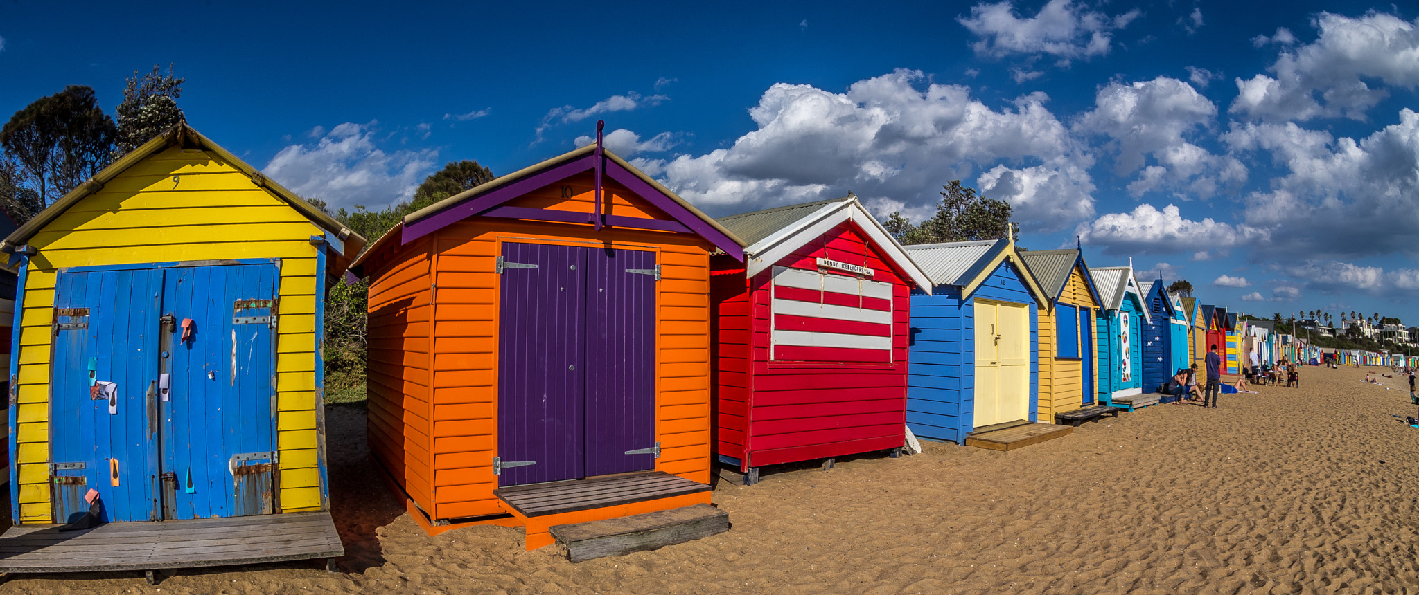 Canon EOS-1D X + Canon EF 8-15mm F4L Fisheye USM sample photo. Brighton boat sheds photography