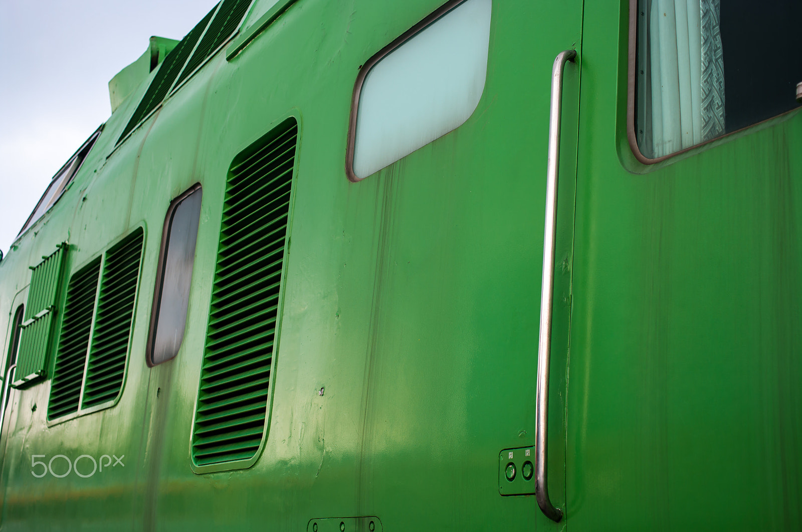 Pentax K20D + Pentax smc DA 35mm F2.8 Macro Limited sample photo. Vintage train. photography