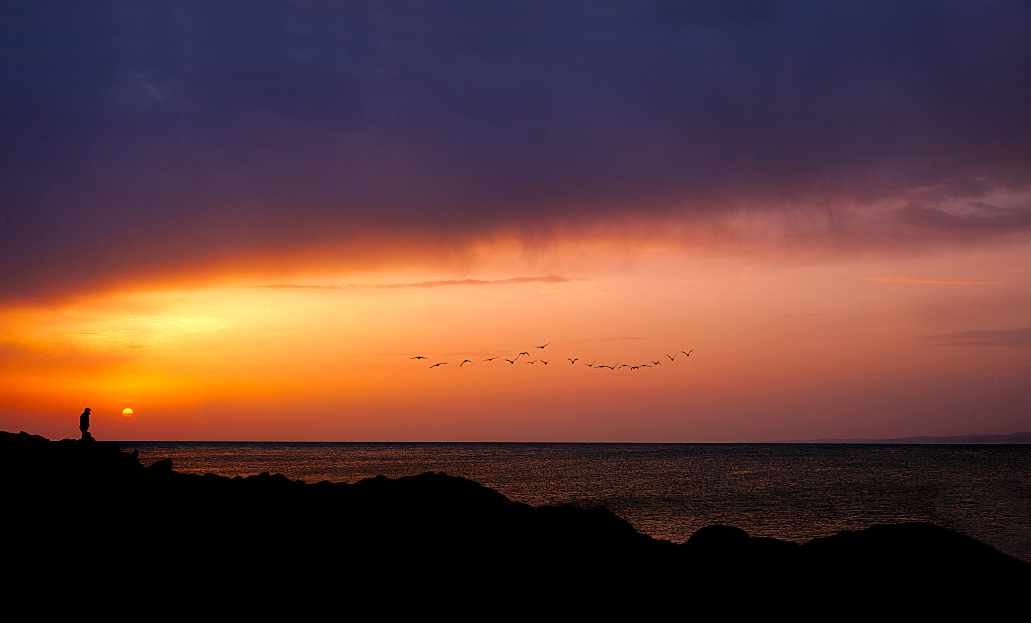Canon EOS 30D sample photo. Sunset photography