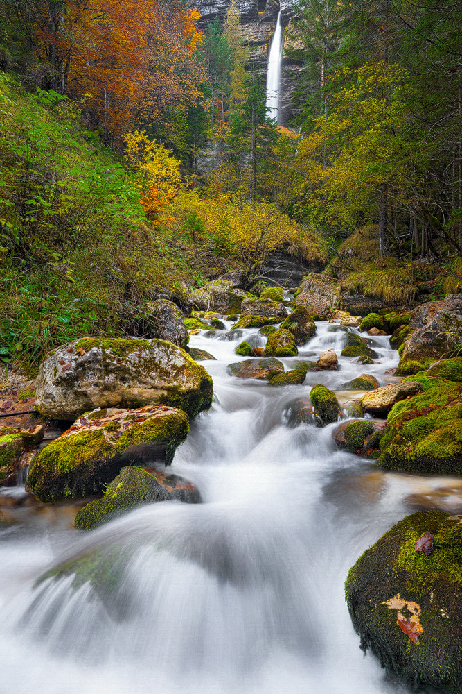 Sony a7R + Sony 70-400mm F4-5.6 G SSM sample photo. Lower pericnik fall photography