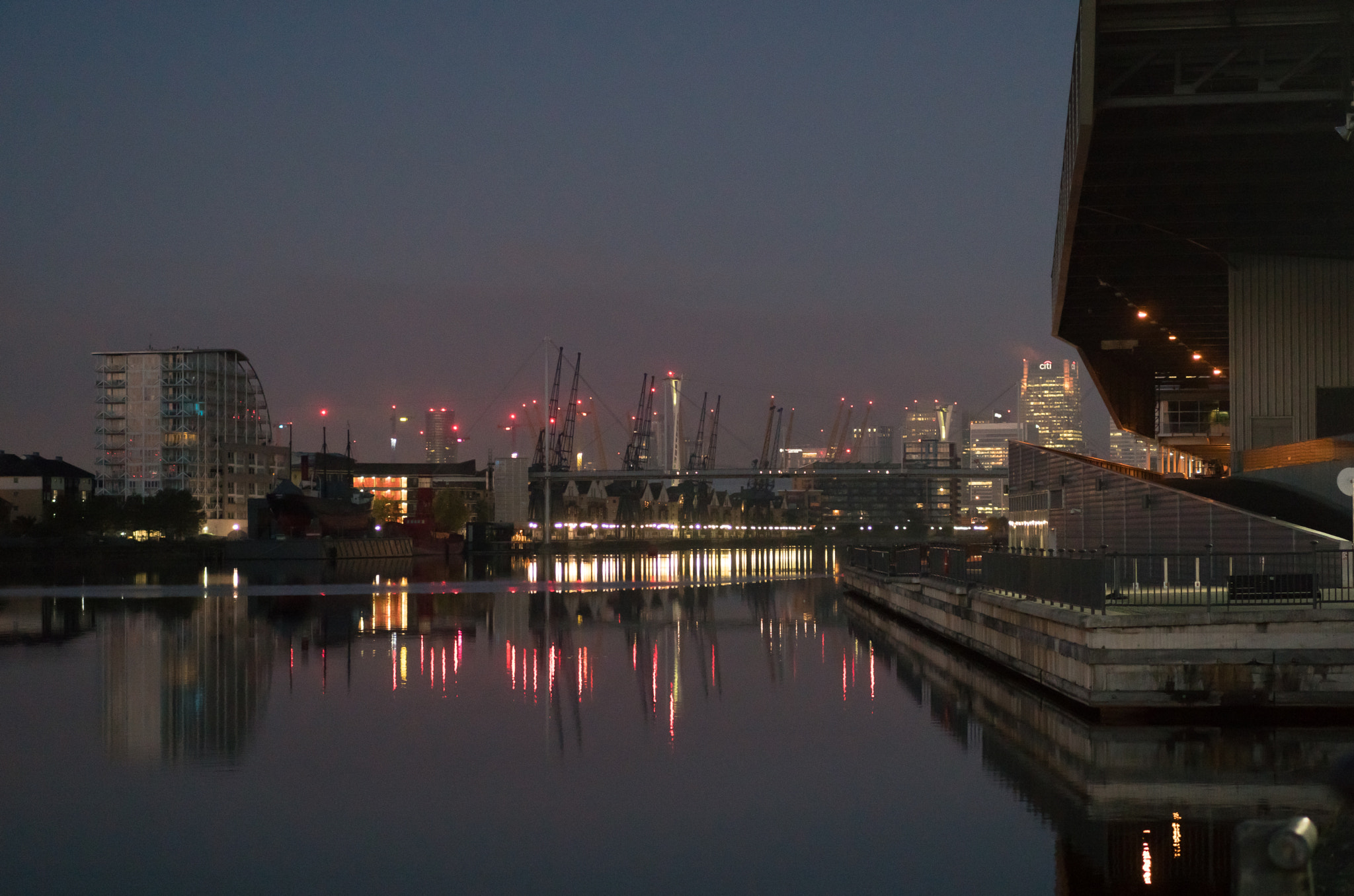 Sony a6300 + Sony Sonnar T* FE 55mm F1.8 ZA sample photo. The royal docks photography