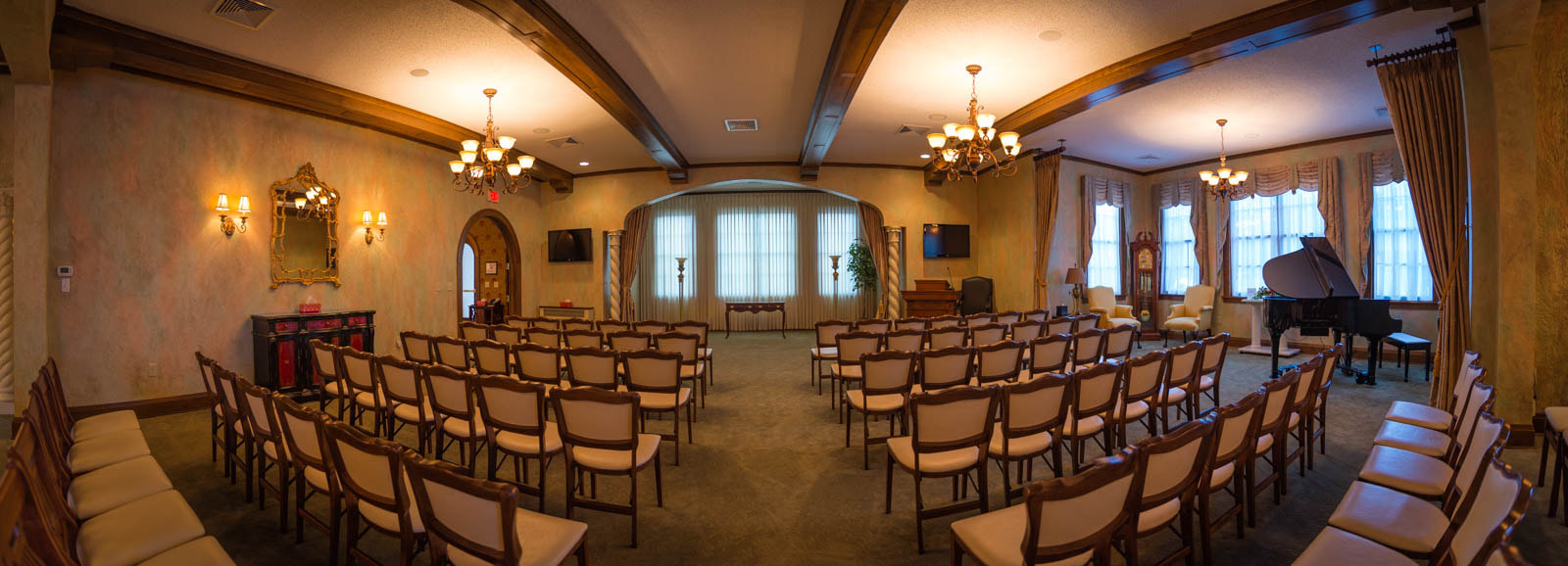 Nikon D600 + Tokina AT-X 16-28mm F2.8 Pro FX sample photo. Funeral home photography