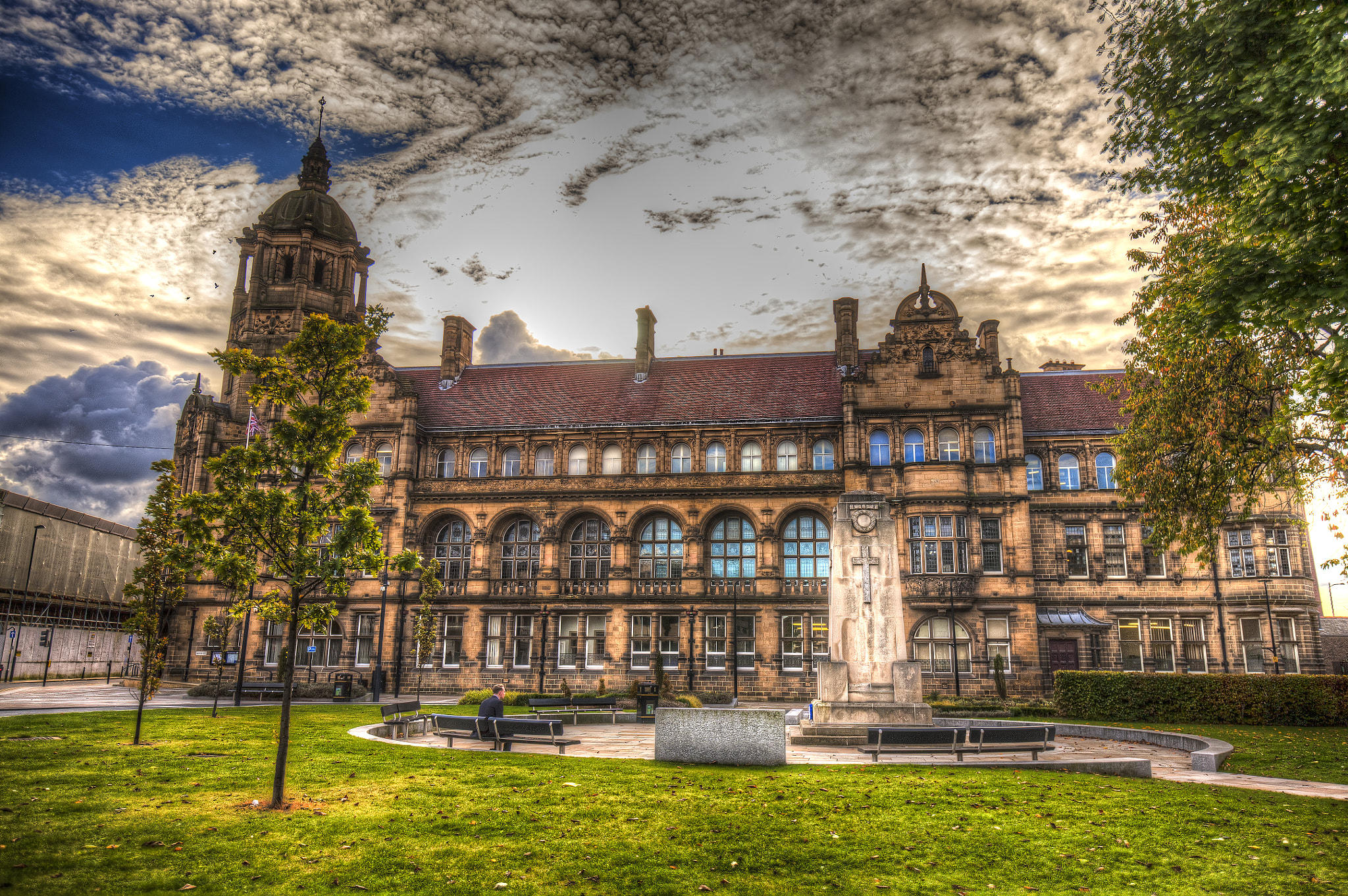 Canon EF 16-35mm F4L IS USM sample photo. Wakefield county hall. photography