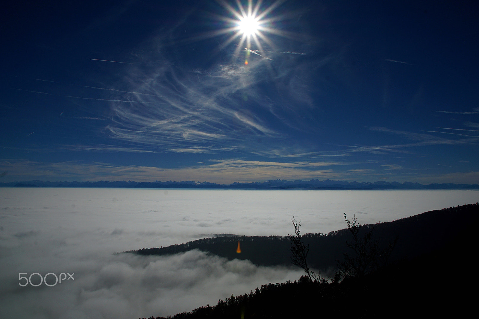 Sony a6000 + Sony DT 16-50mm F2.8 SSM sample photo. Nebelmeer belchenflue richtung alpen/italien photography