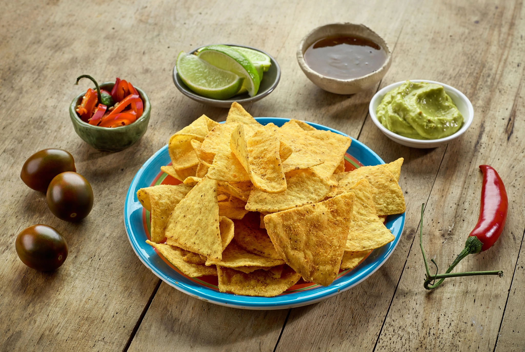 Phase One P65+ sample photo. Mexican food nachos chips photography