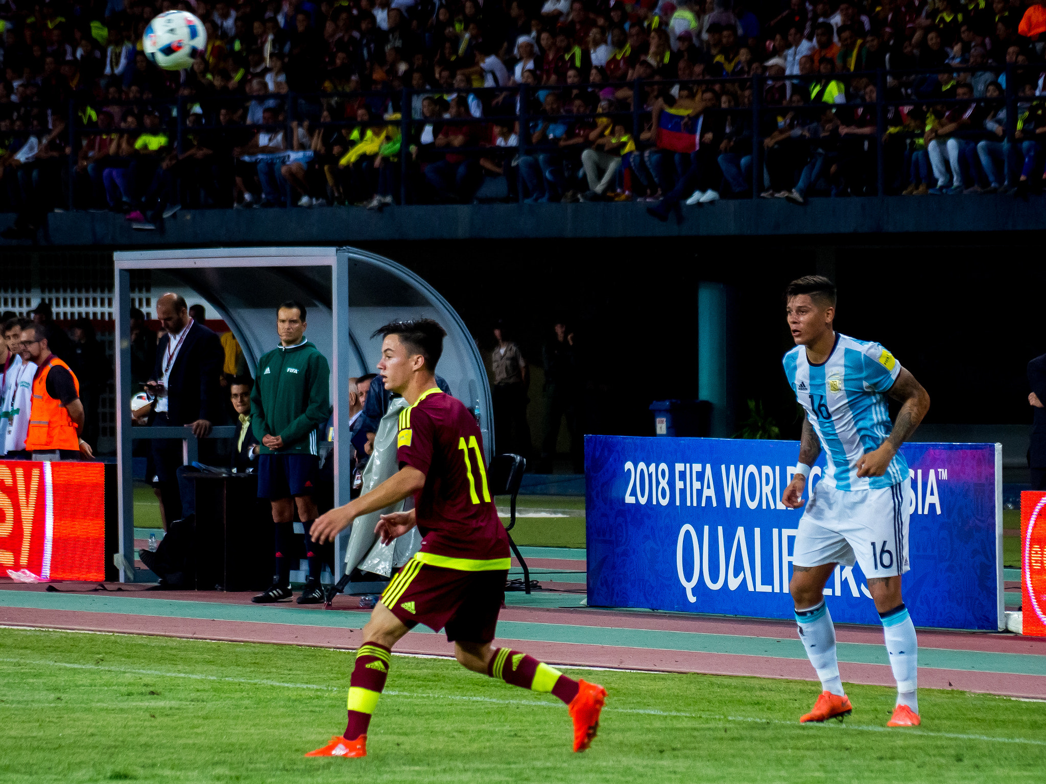Olympus Zuiko Digital ED 40-150mm F4.0-5.6 sample photo. Venezuela vs argentina - 06/09/2016 photography
