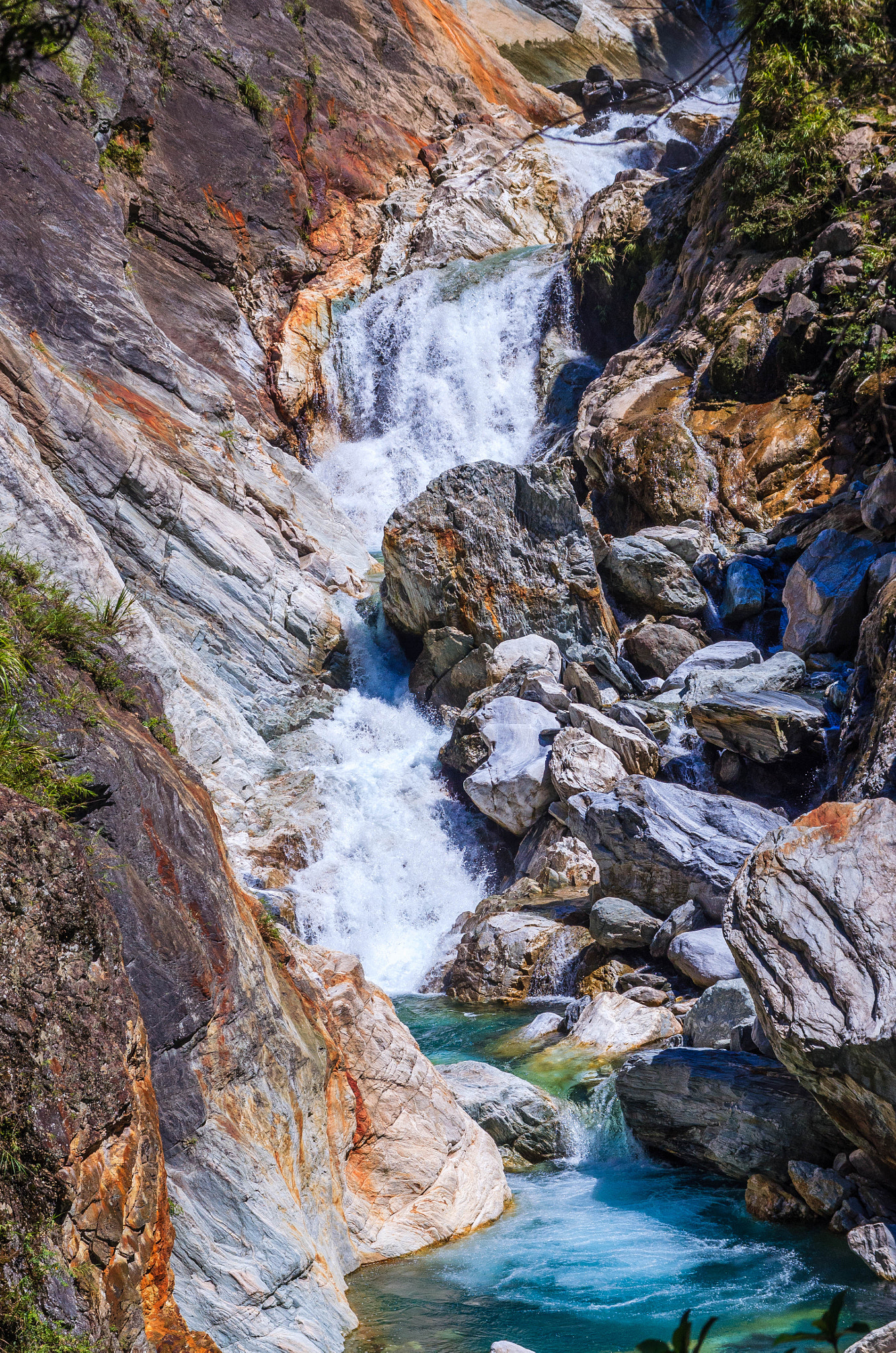 Sigma 17-70mm F2.8-4 DC Macro OS HSM sample photo. Baiyang waterfall photography