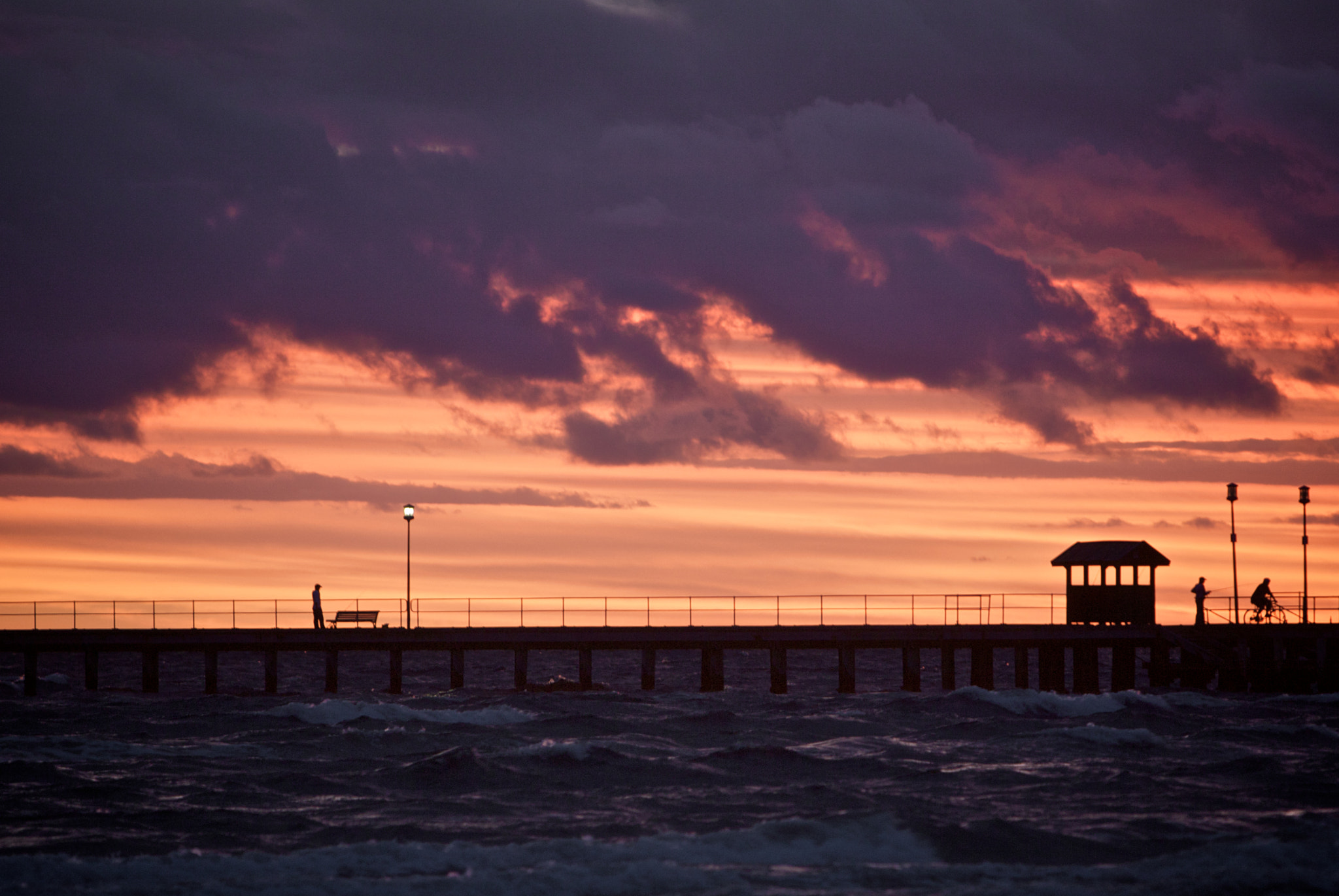 Canon EOS 5D sample photo. Beach scene, sunset photography