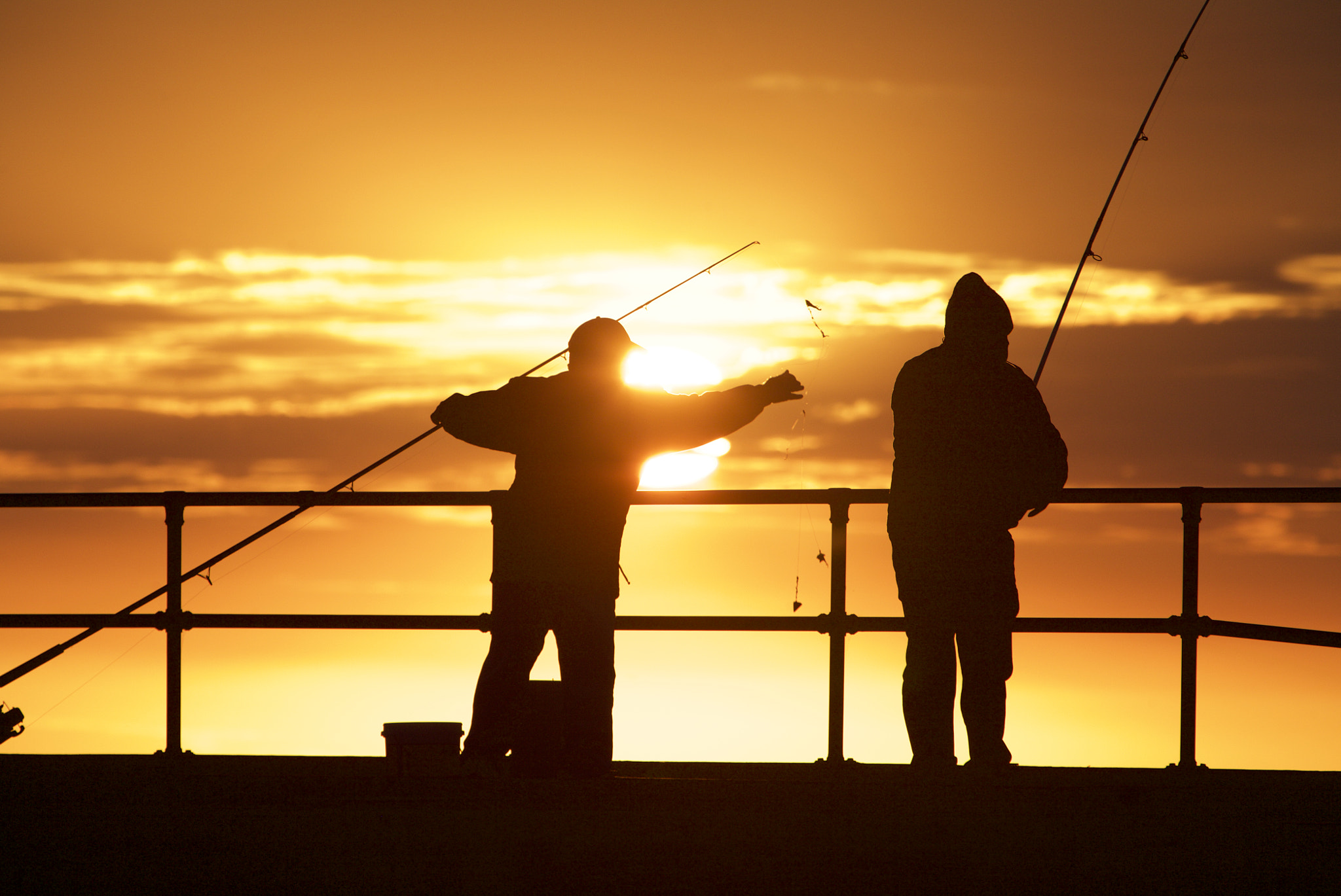 Canon EF 70-200mm F2.8L IS USM sample photo. Men fishing photography