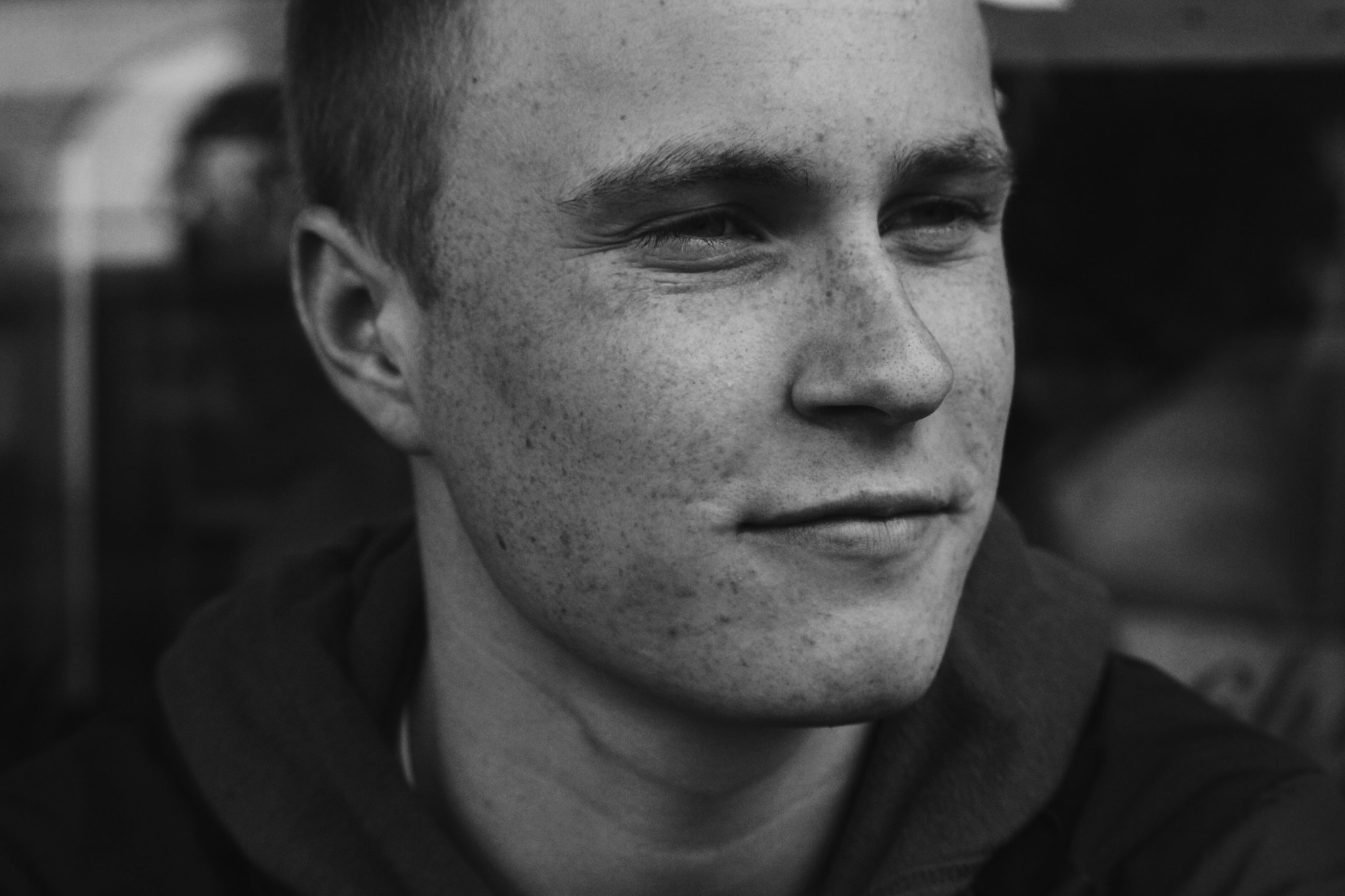 Canon EF-S 55-250mm F4-5.6 IS STM sample photo. Freckles make the world go round. photography