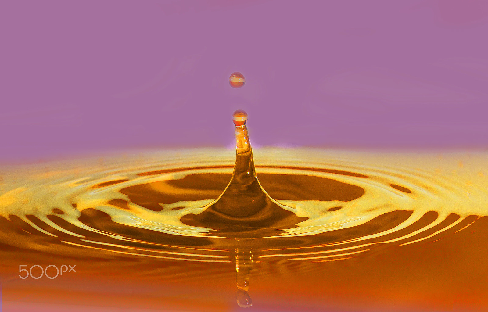Sigma 105mm F2.8 EX DG OS HSM sample photo. Water droplet () photography