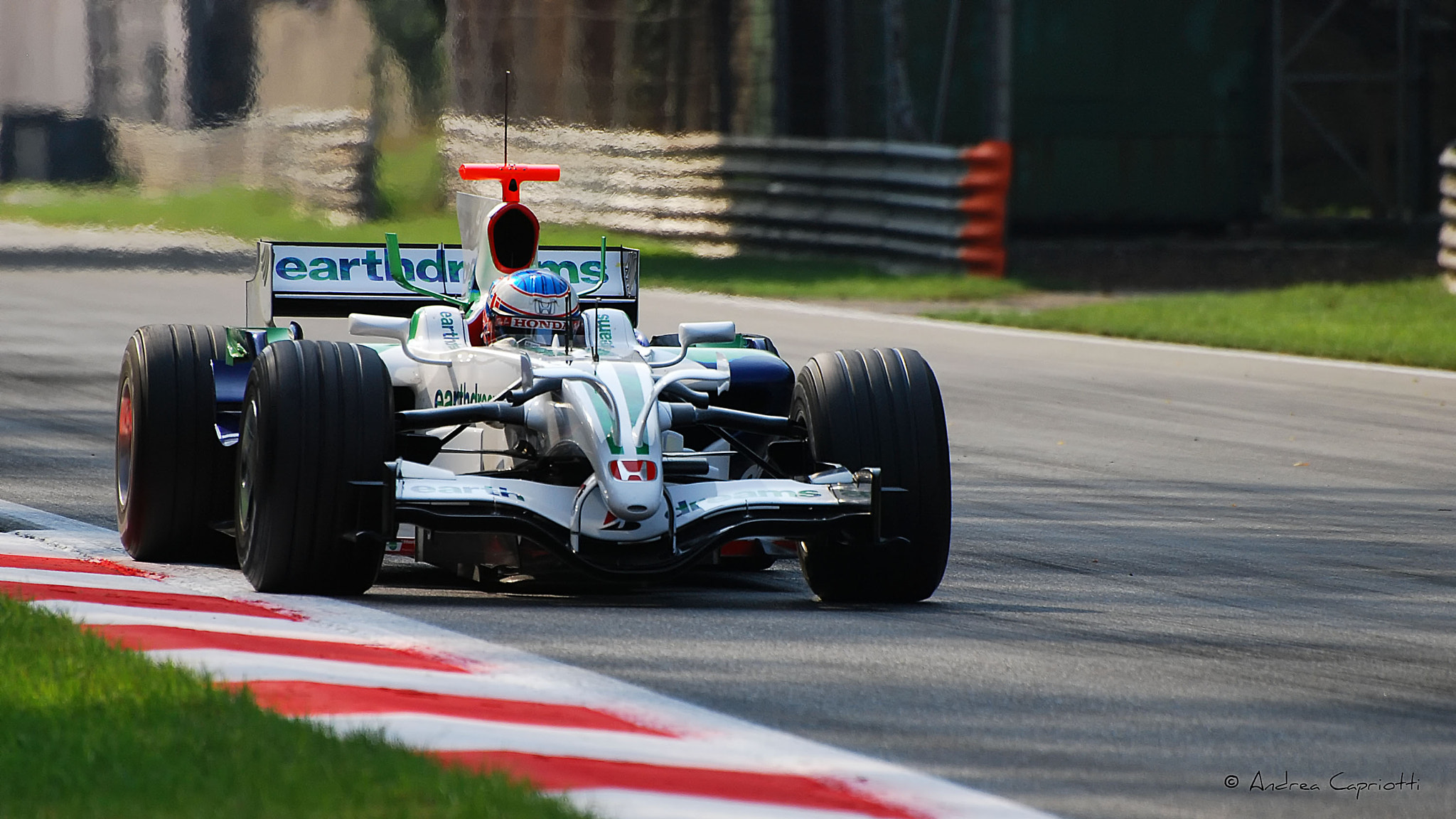 Nikon D40X sample photo. Honda racing f1 team photography