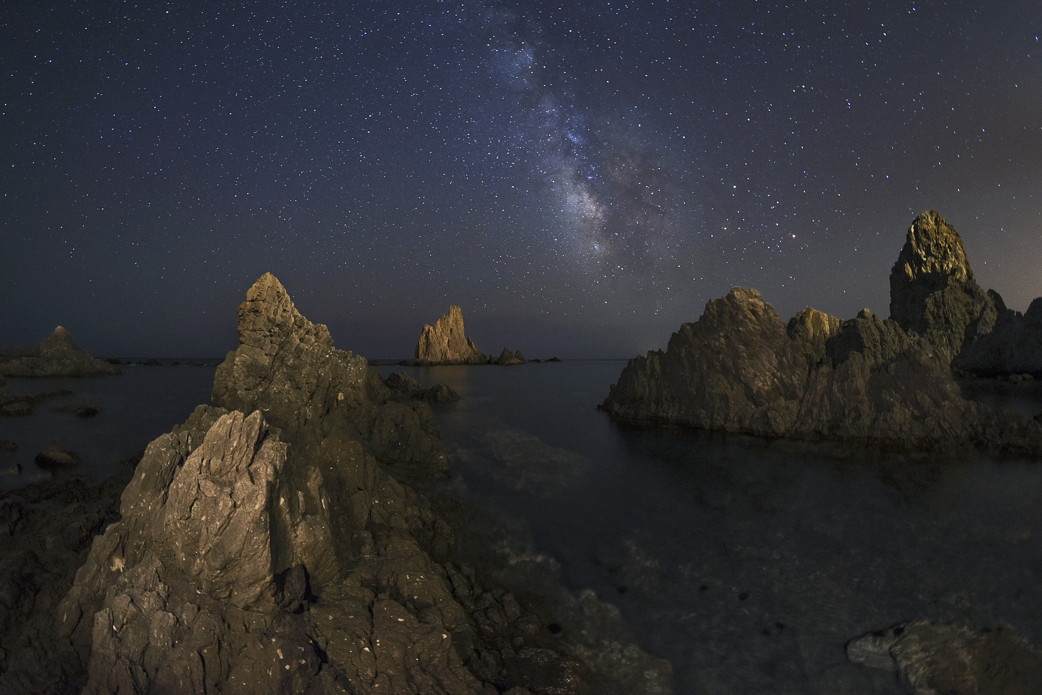 Samyang 12mm F2.8 ED AS NCS Fisheye sample photo. Cabo de gata photography