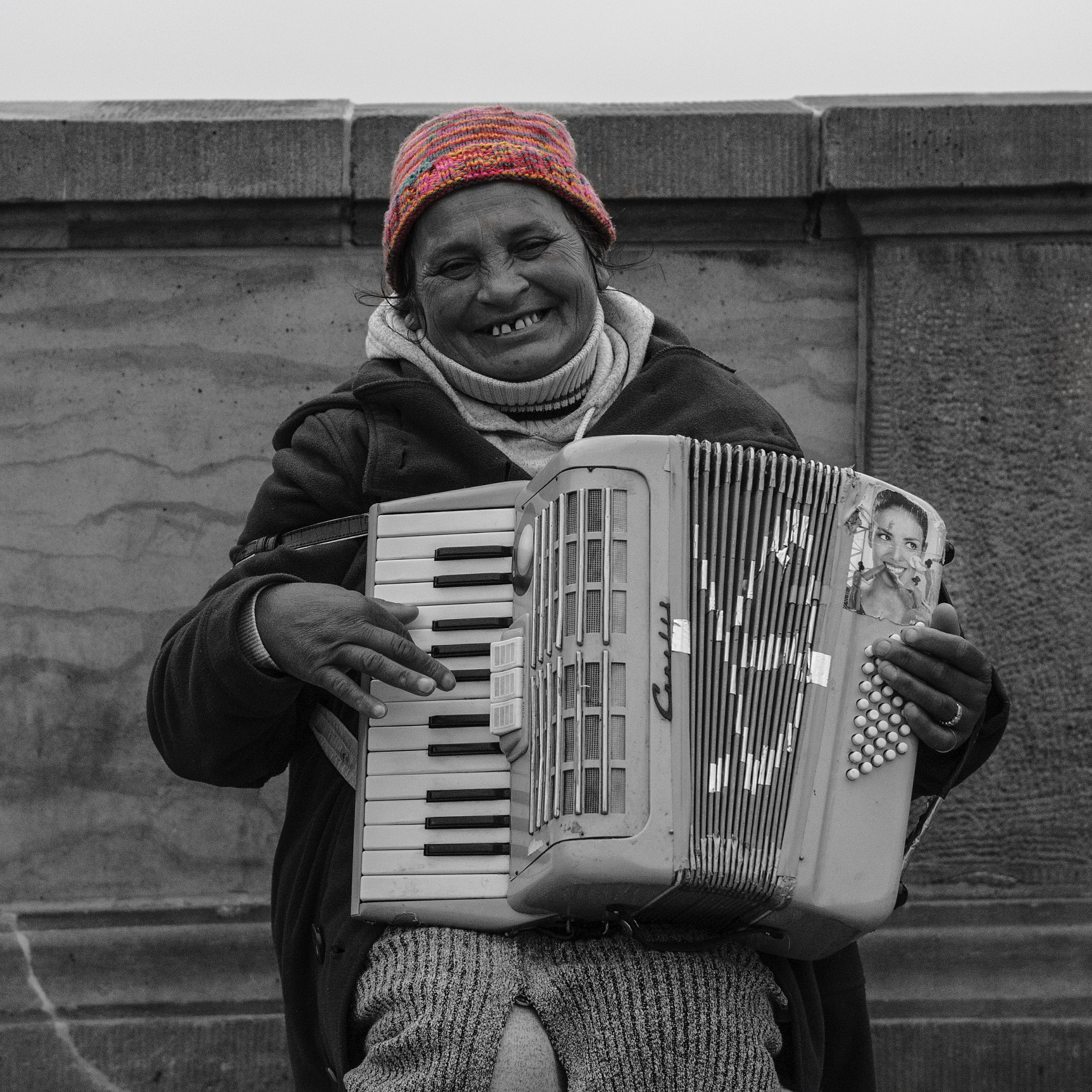 Nikon D300 sample photo. Accordion photography