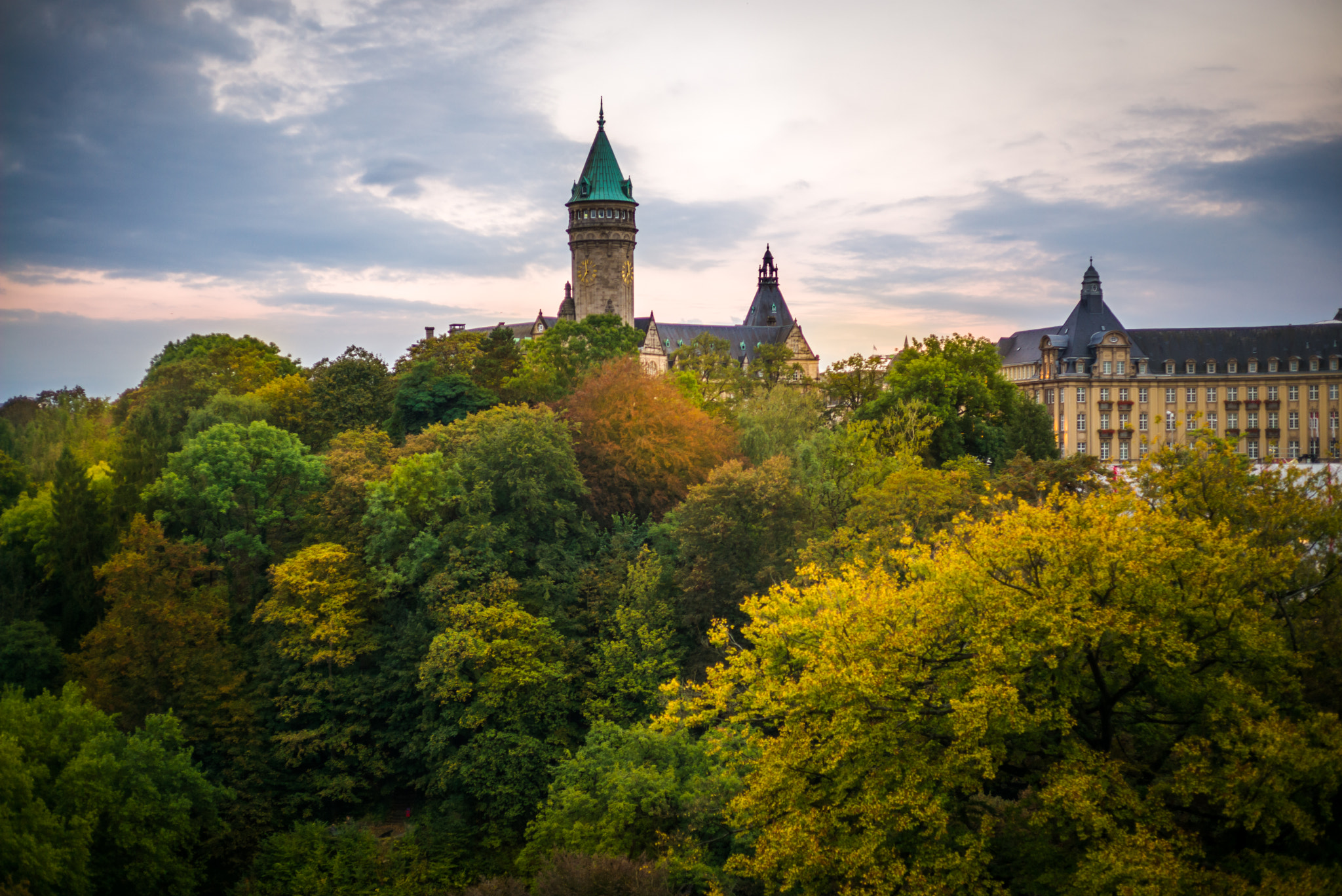 Summicron 1:2/50 Leitz sample photo. Luxembourg city photography