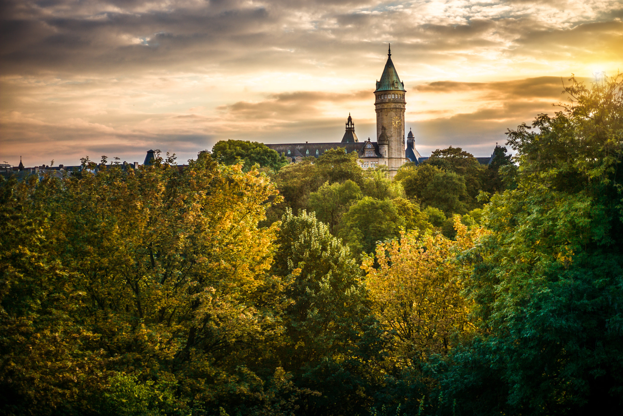 Summicron 1:2/50 Leitz sample photo. Luxembourg city photography