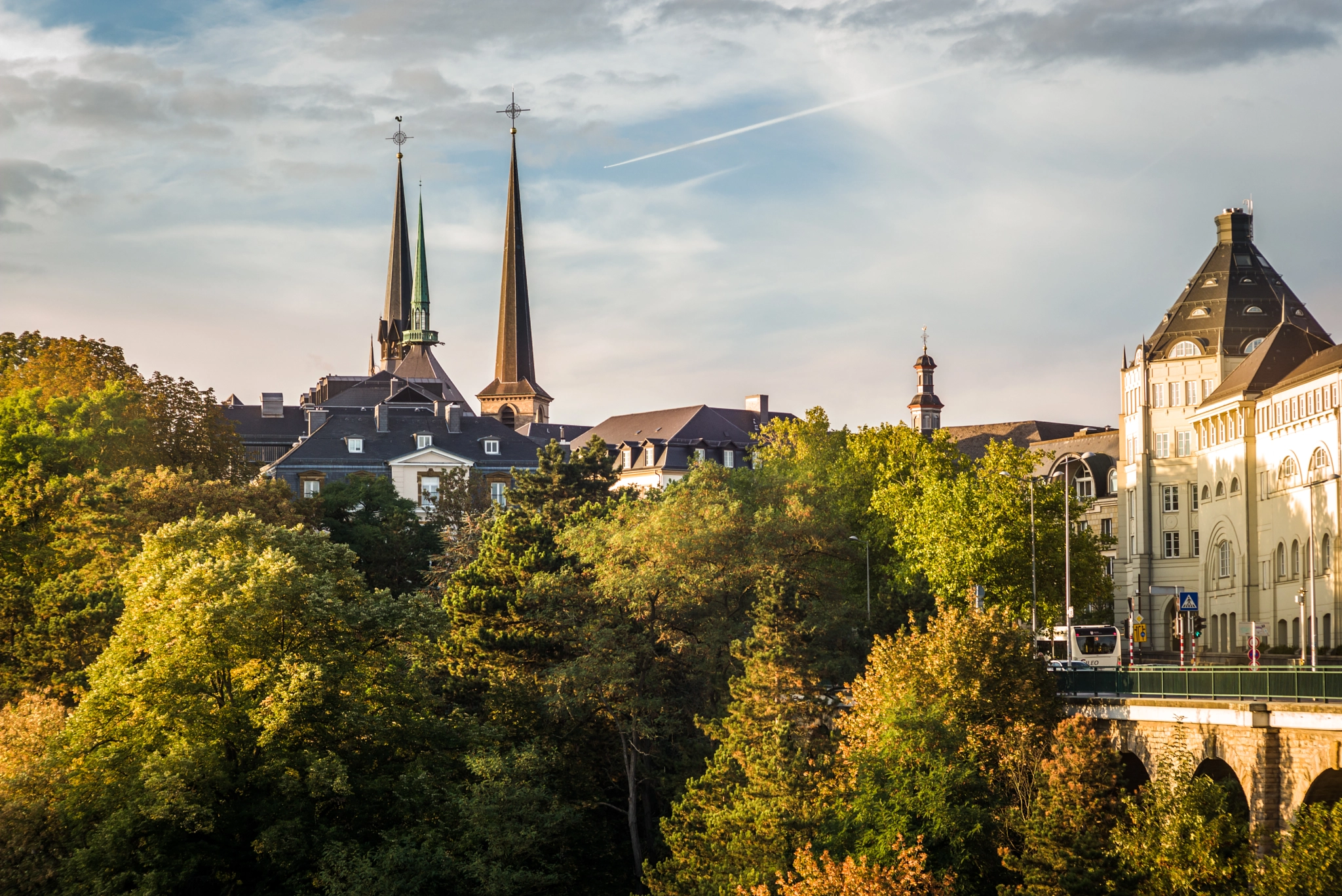 Summicron-M 1:2/90 Leitz sample photo. Luxembourg city photography