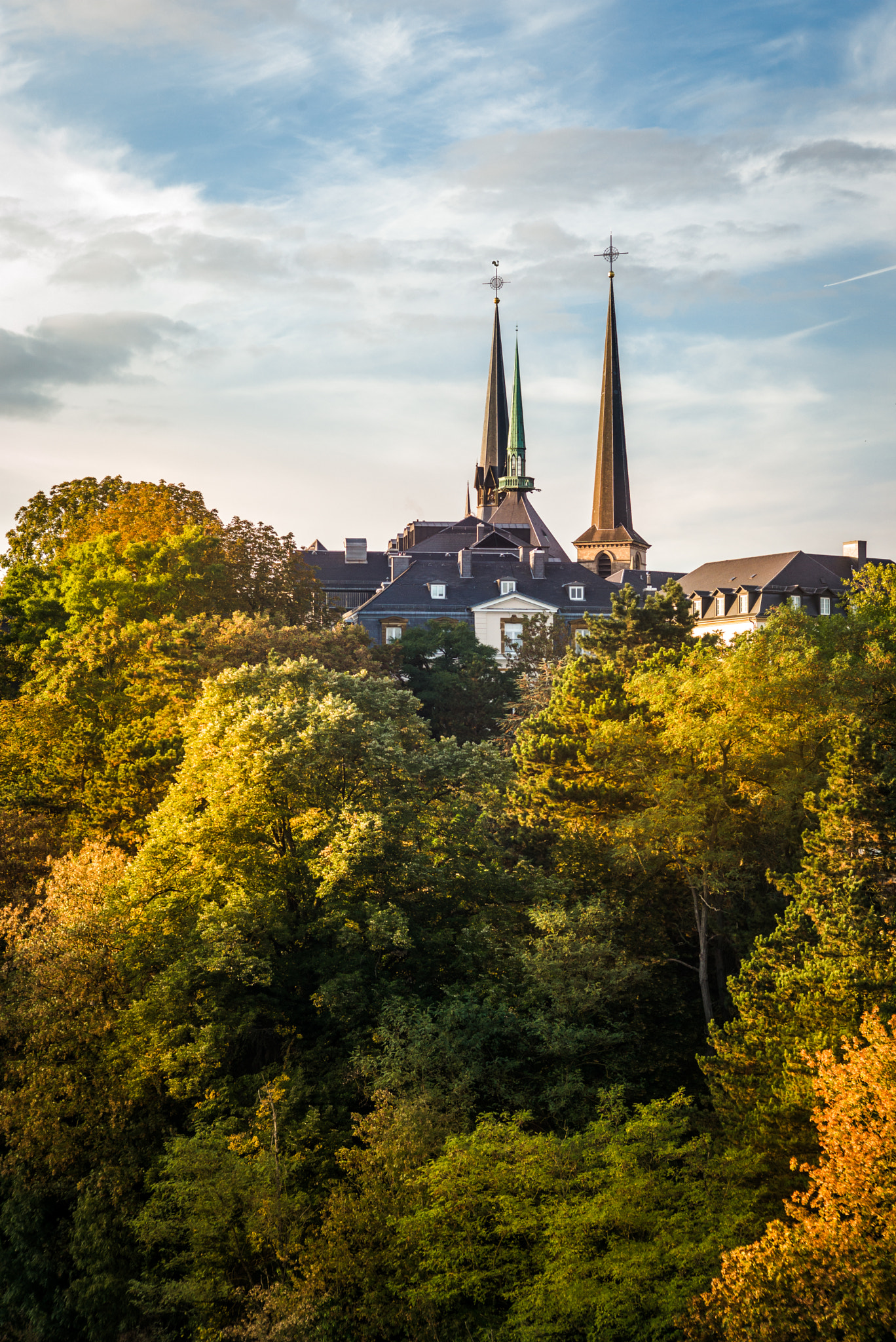 Summicron-M 1:2/90 Leitz sample photo. Luxembourg city photography