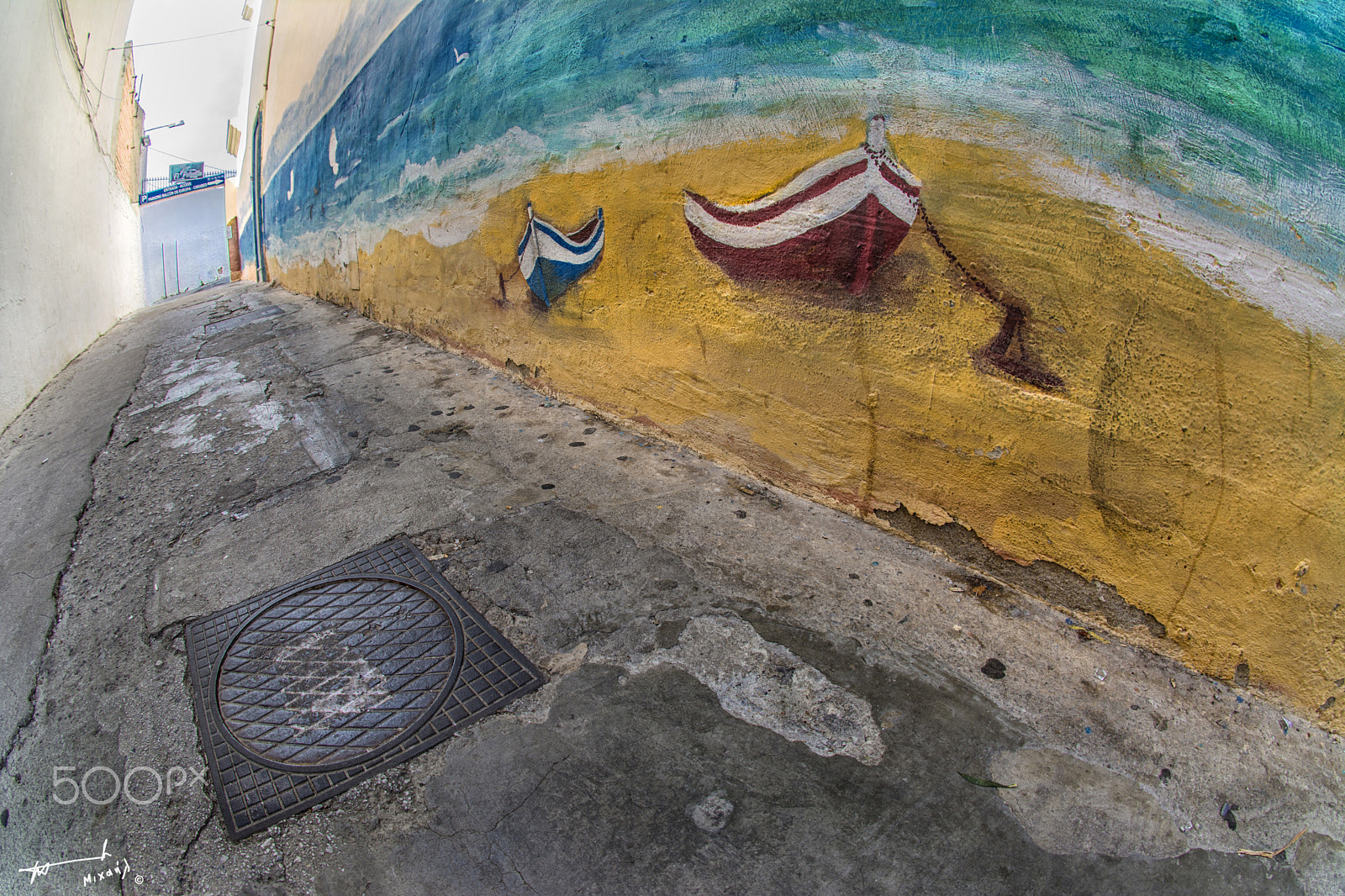 Nikon D7100 + Sigma 10mm F2.8 EX DC HSM Diagonal Fisheye sample photo. Nerja photography