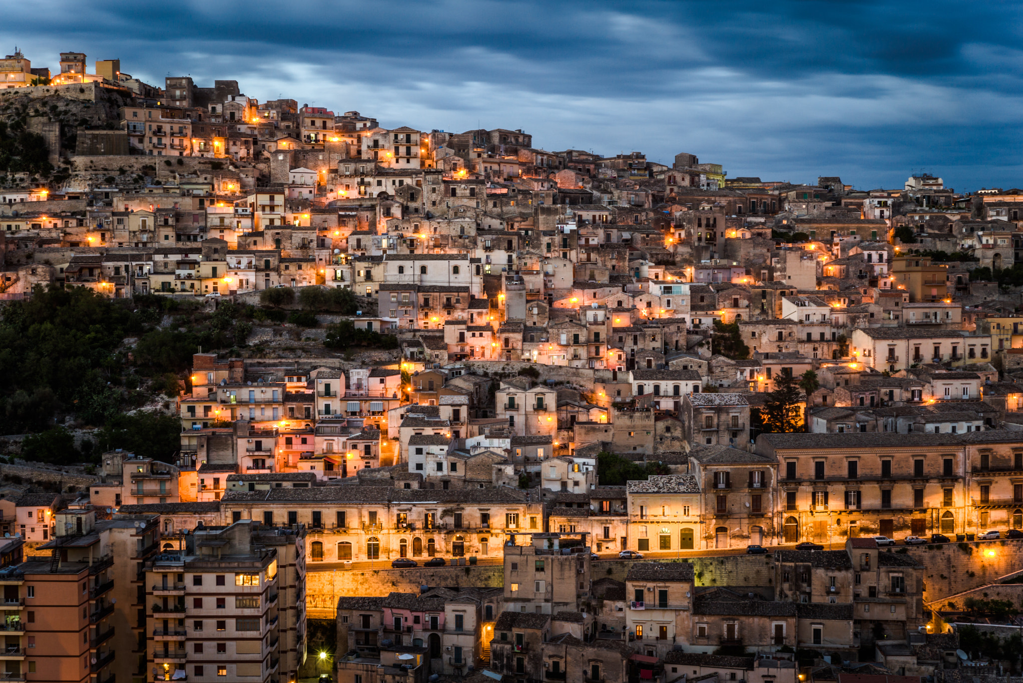 Summicron 1:2/50 Leitz sample photo. The amazing village of modica, sicly photography