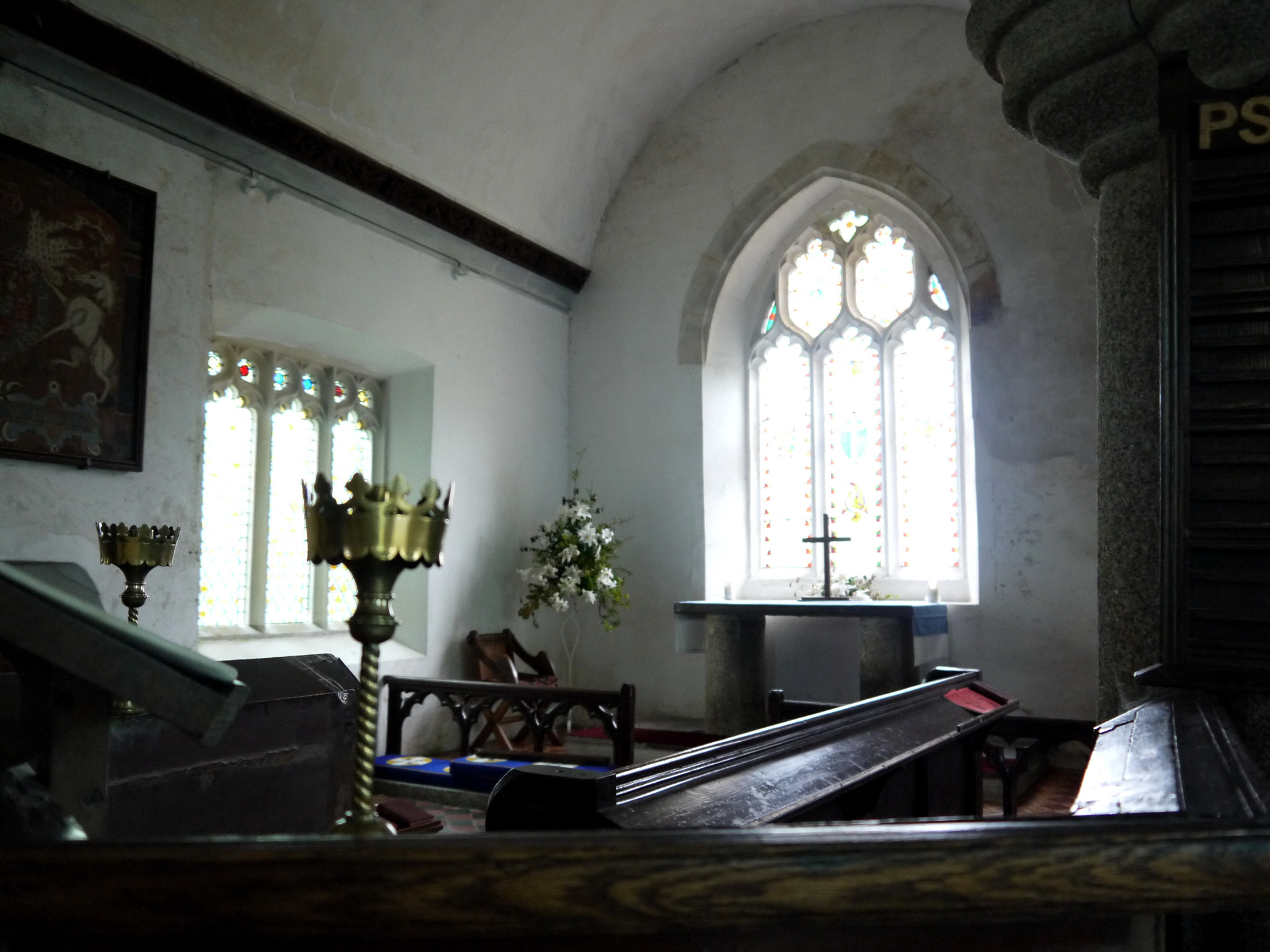 Panasonic Lumix DMC-GF3 + IO 14-42mm F3.5-5.6 sample photo. Cornwall churches, uk photography