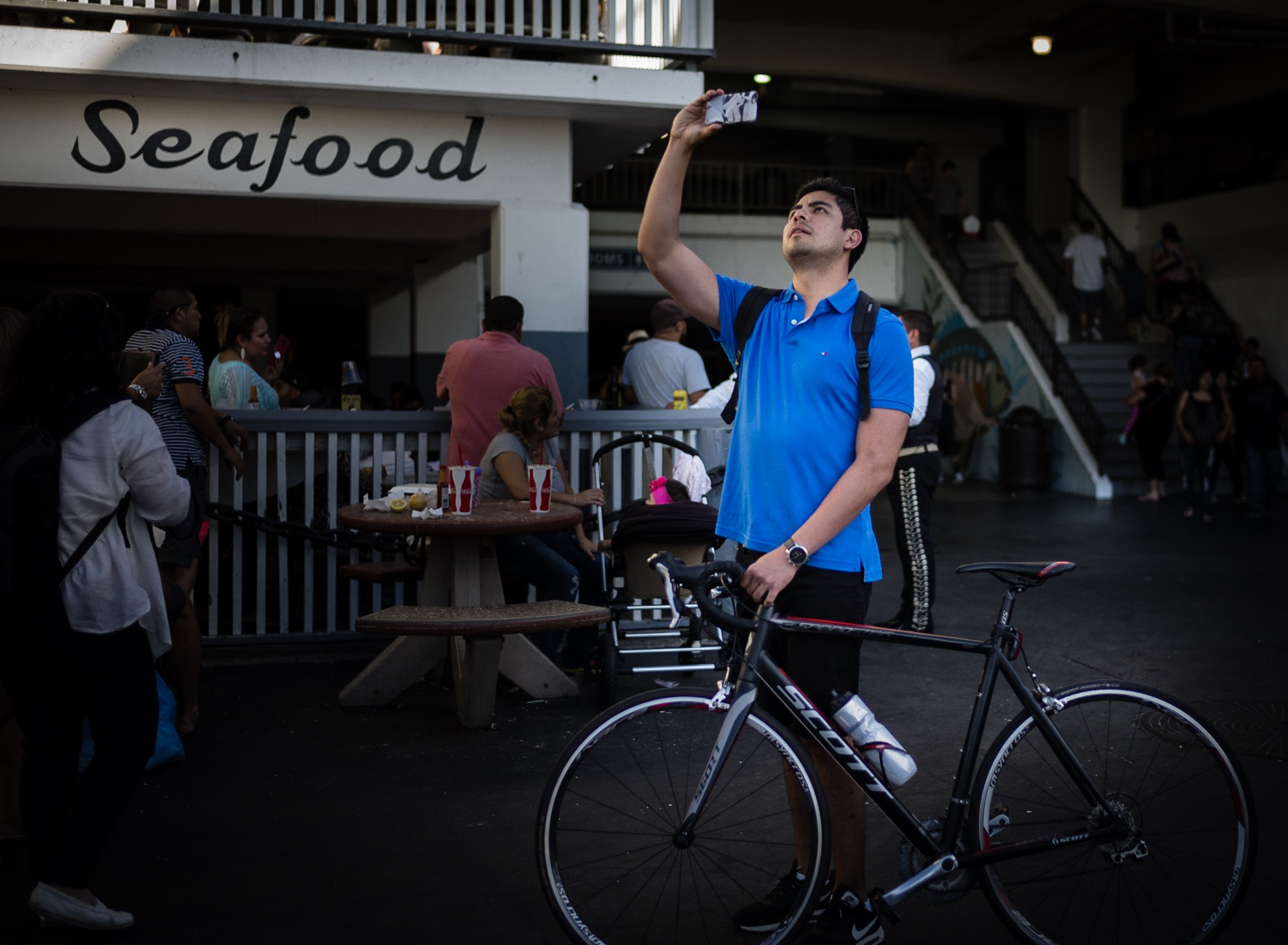 Leica M (Typ 262) sample photo. Selfie cyclist photography