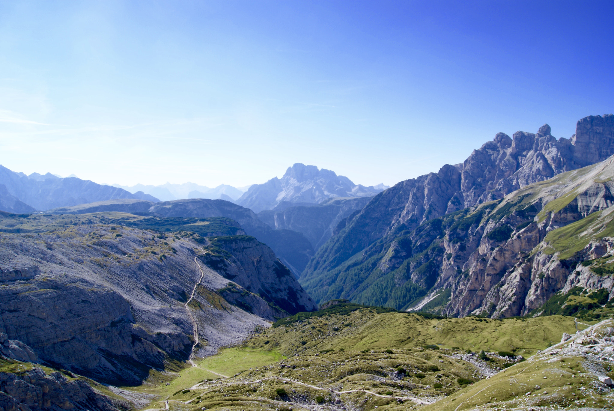 Sony DT 18-55mm F3.5-5.6 SAM II sample photo. Alps landscape photography
