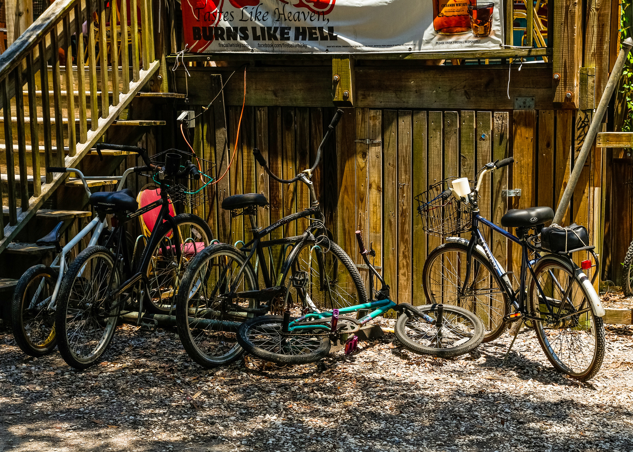 Tamron SP AF 17-50mm F2.8 XR Di II LD Aspherical (IF) sample photo. Bikes on tybee photography