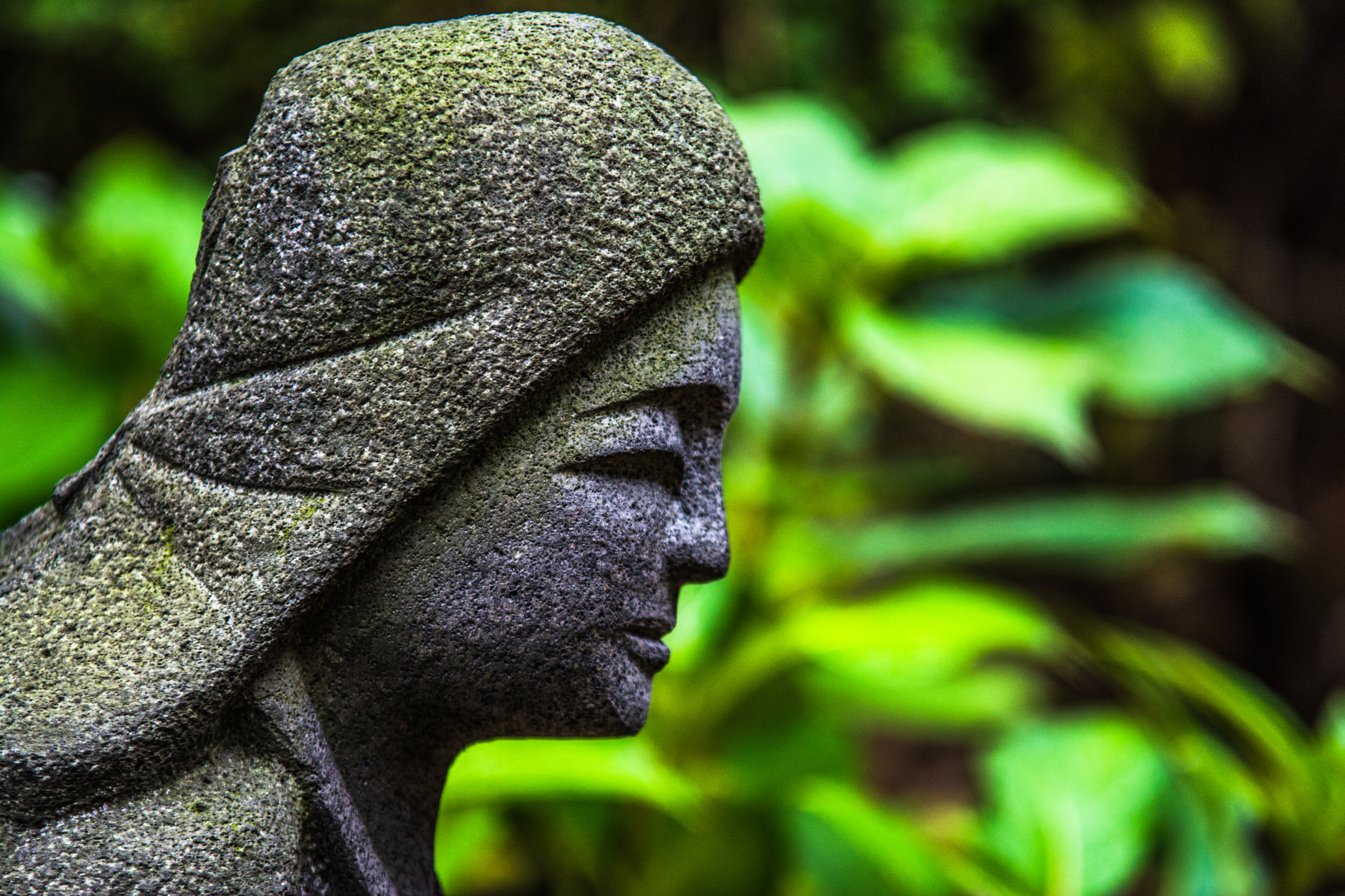 Sigma 70-200mm F2.8 EX DG OS HSM sample photo. Korean statue photography